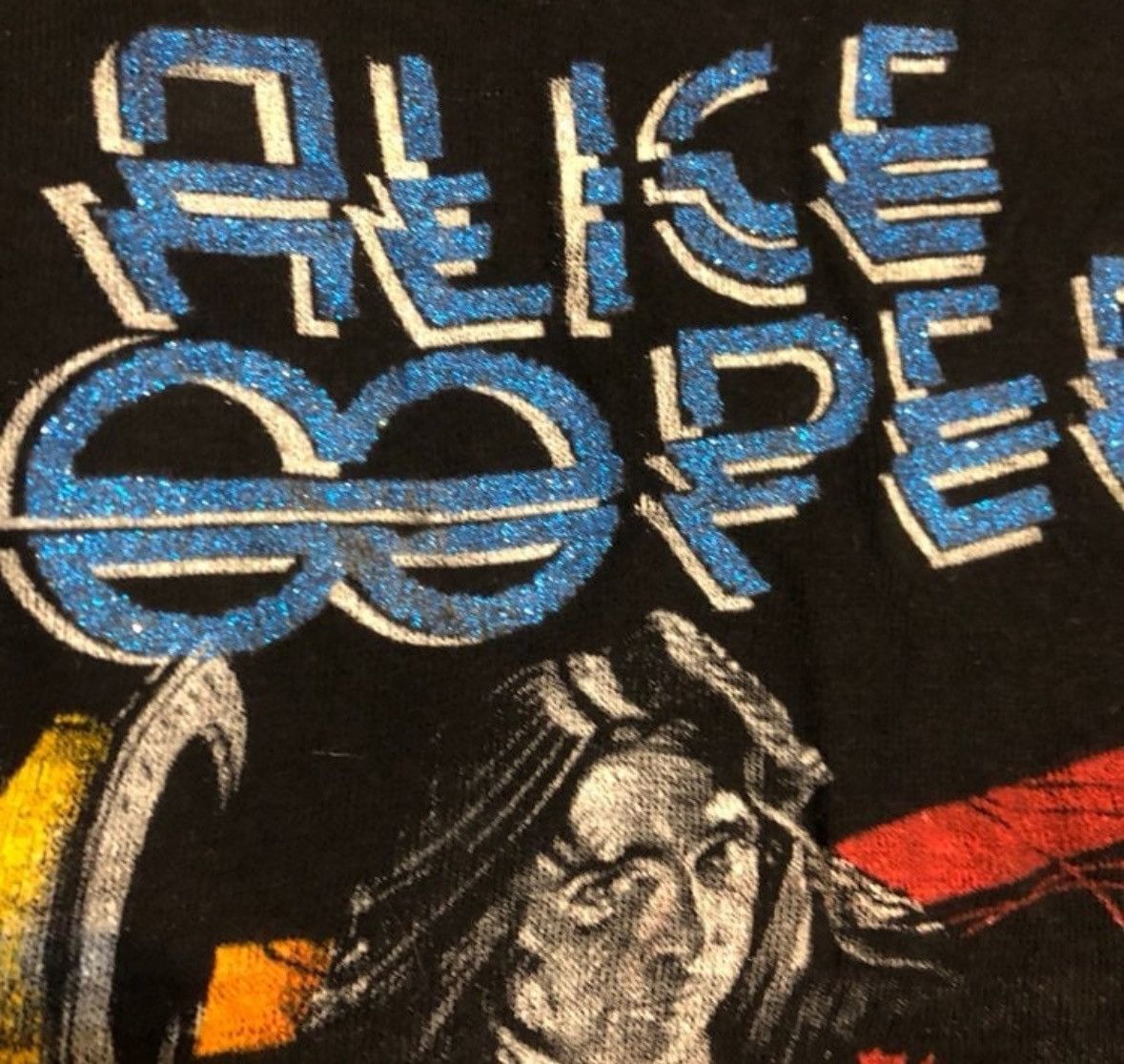 Band Tees × Vintage 1980s ALICE COOPER noose shirt Size US XL / EU 56 / 4 - 3 Thumbnail