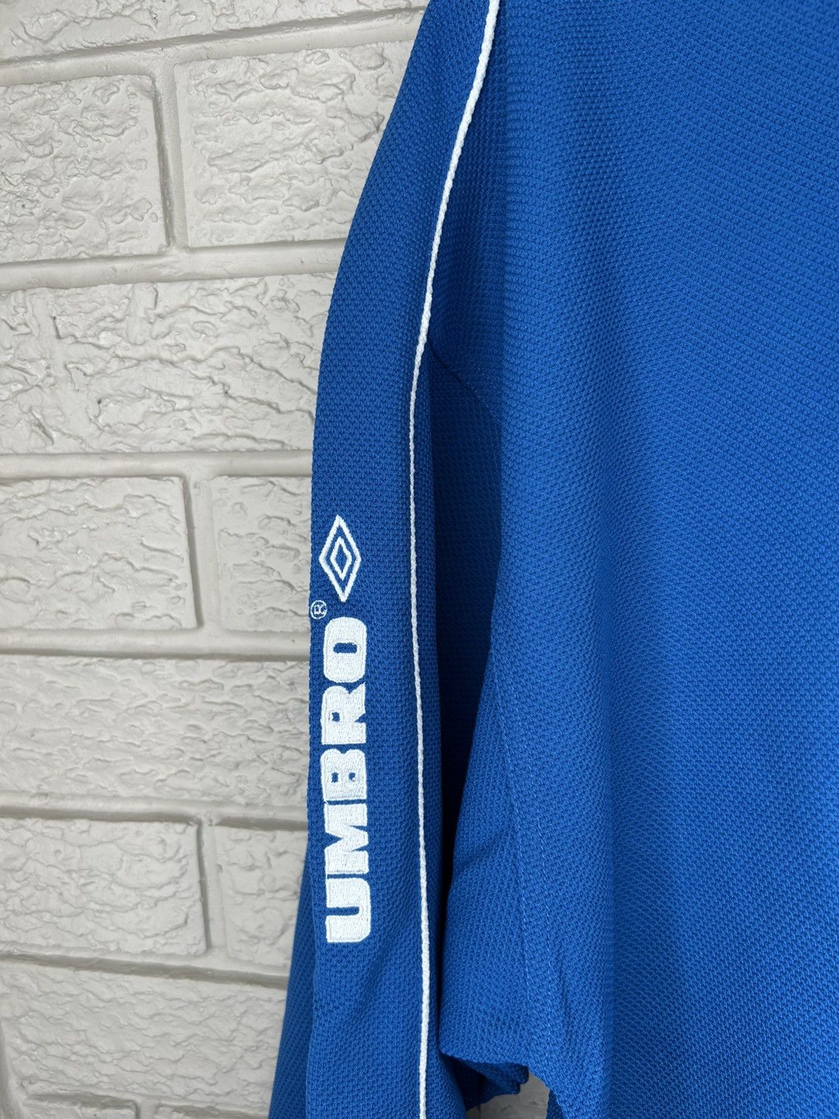Umbro Vintage 90s Umbro Long Sleeve Jersey Sweater Size US XL / EU 56 / 4 - 4 Thumbnail
