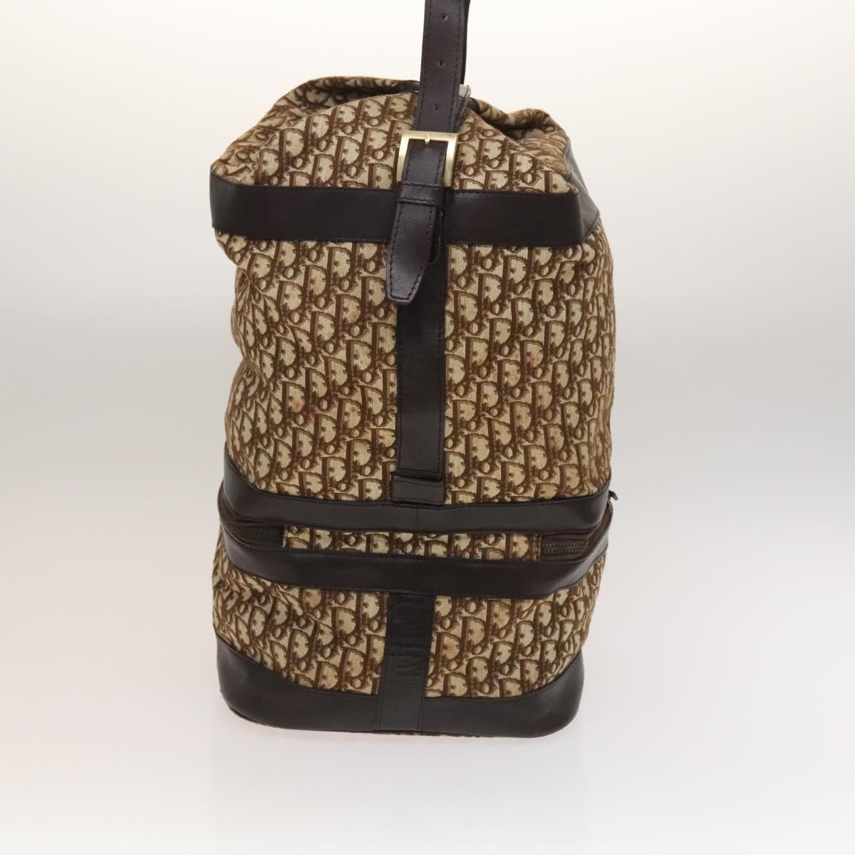 Dior DIOR Trotter Canvas Shoulder Bag Brown Gold Size ONE SIZE - 5 Thumbnail