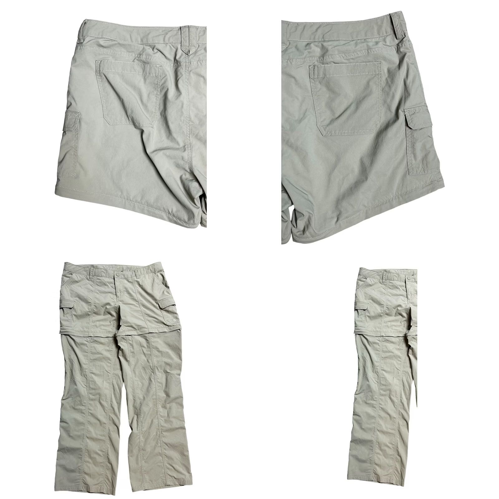 The North Face The North Face Women's Convertible Hiking Pants To Shorts Sz 16 Brown Nylon Pants Size 38" / US 16 / IT 52 - 8 Thumbnail