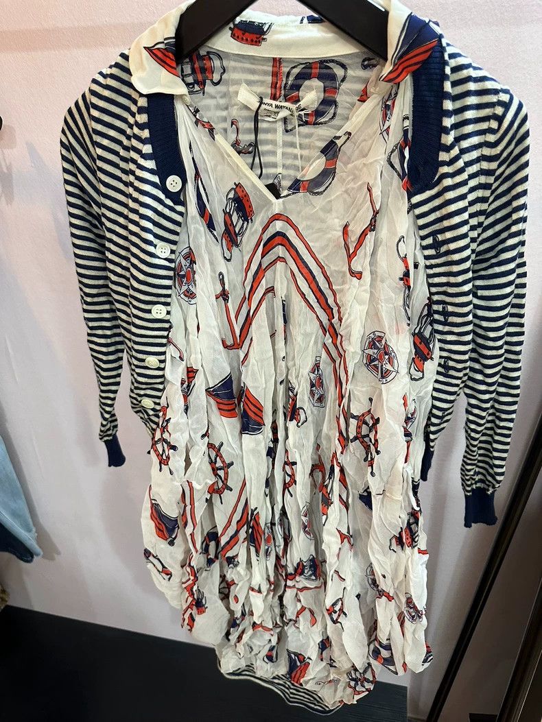 Junya Watanabe Junya Watanabe Layered Patterned Dress Size XS / US 0-2 / IT 36-38 - 1 Thumbnail