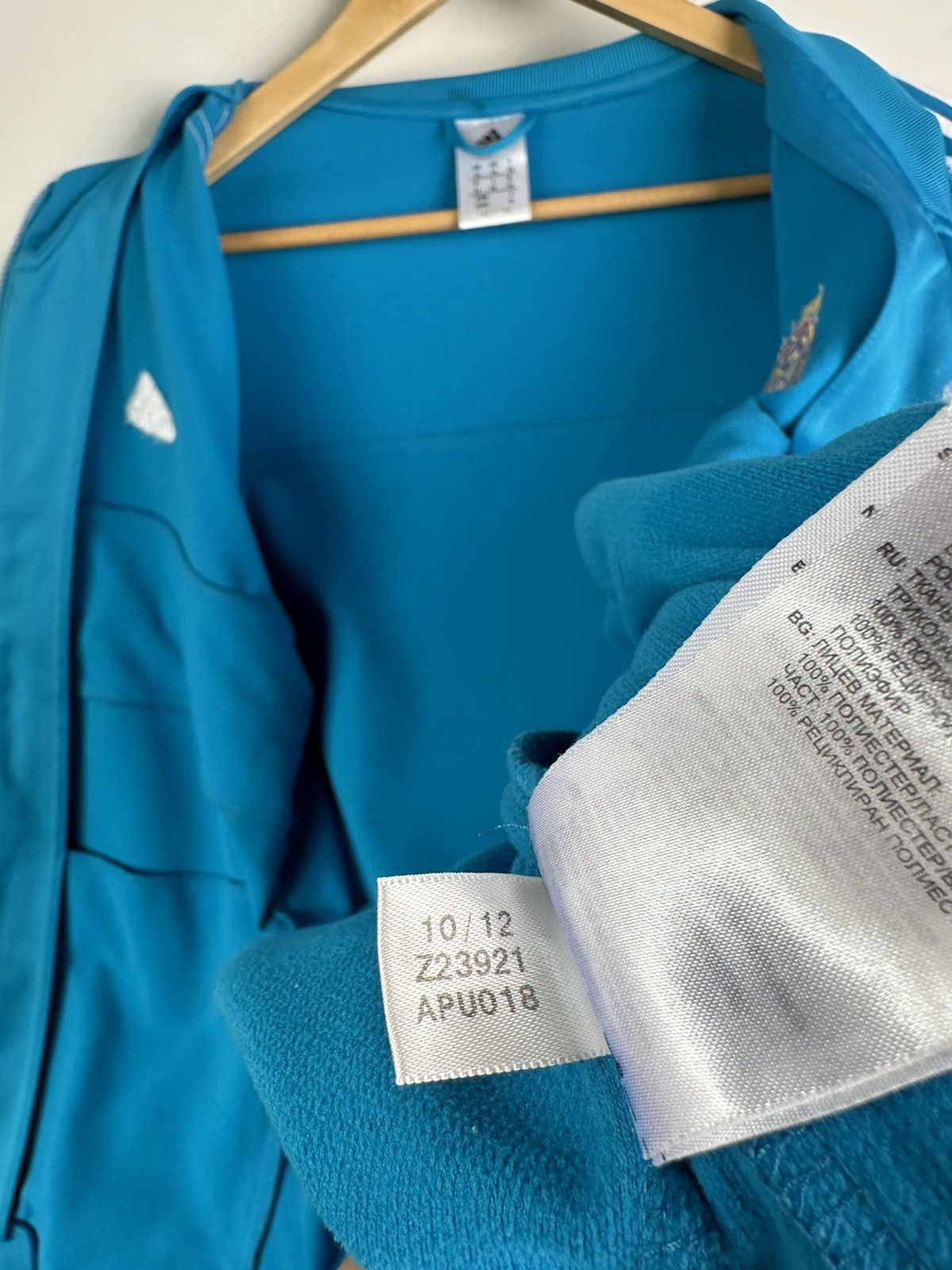Adidas Vintage Adidas Real Madrid Track Top Jacket Size US M / EU 48-50 / 2 - 18 Thumbnail