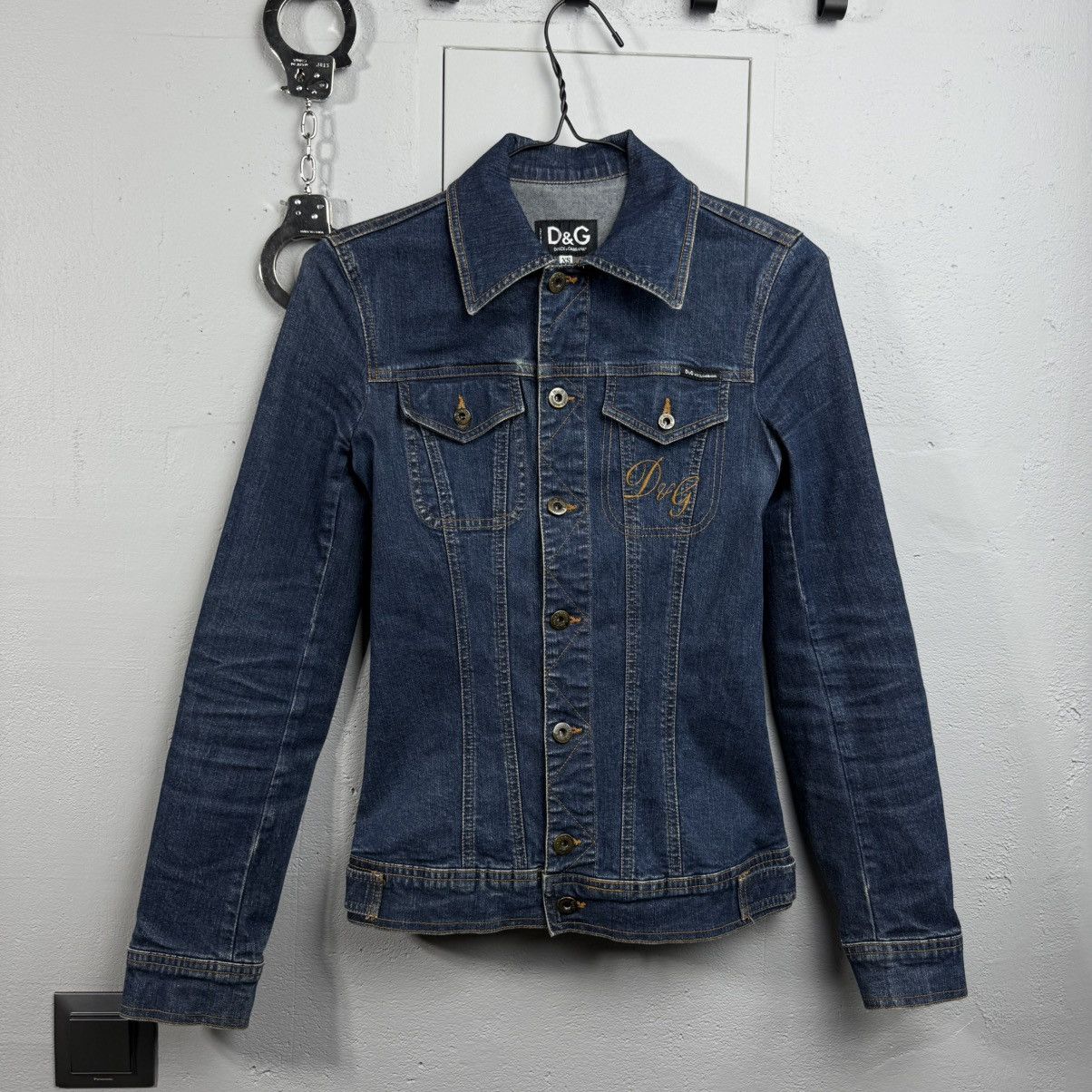 Dolce & Gabbana Vintage Jeans Jacket Dolce & Gabbana Avant Garde Size XS / US 0-2 / IT 36-38 - 1 Thumbnail