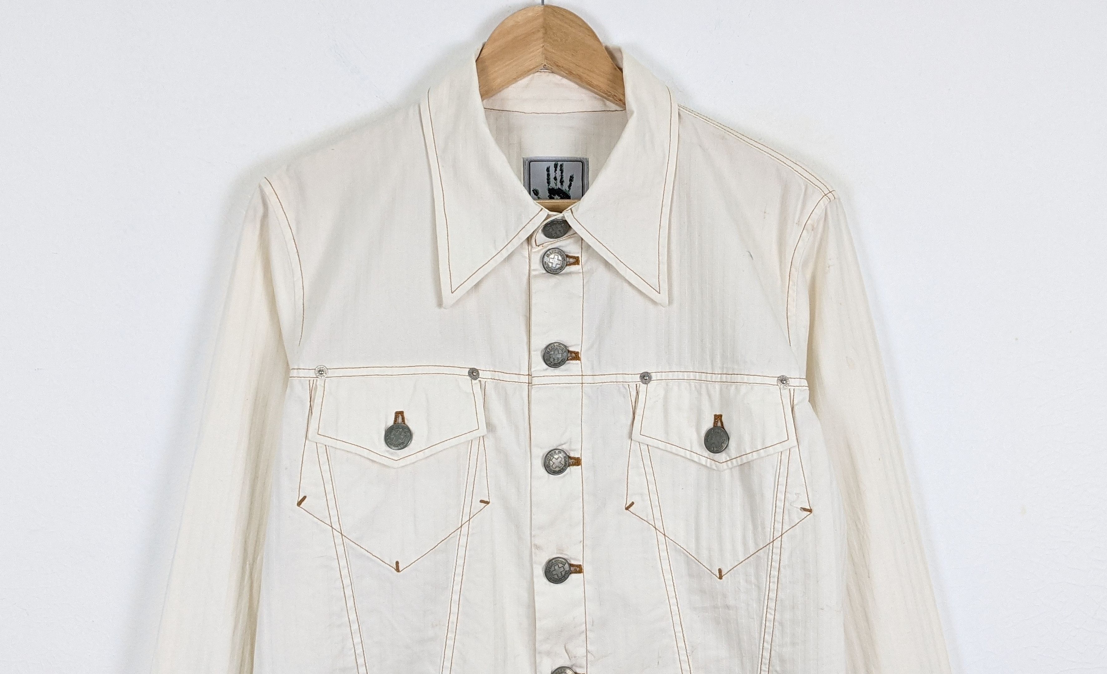 Jean Paul Gaultier Jean Paul Gaultier JPG Jeans Denim Jacket Size US M / EU 48-50 / 2 - 2 Thumbnail