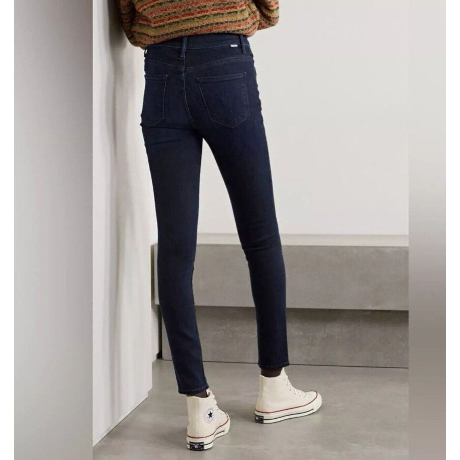 MOTHER Mother Jeans Super Swooner in Howling at the Disco Ball Size 26" / US 2 / IT 38 - 2 Thumbnail