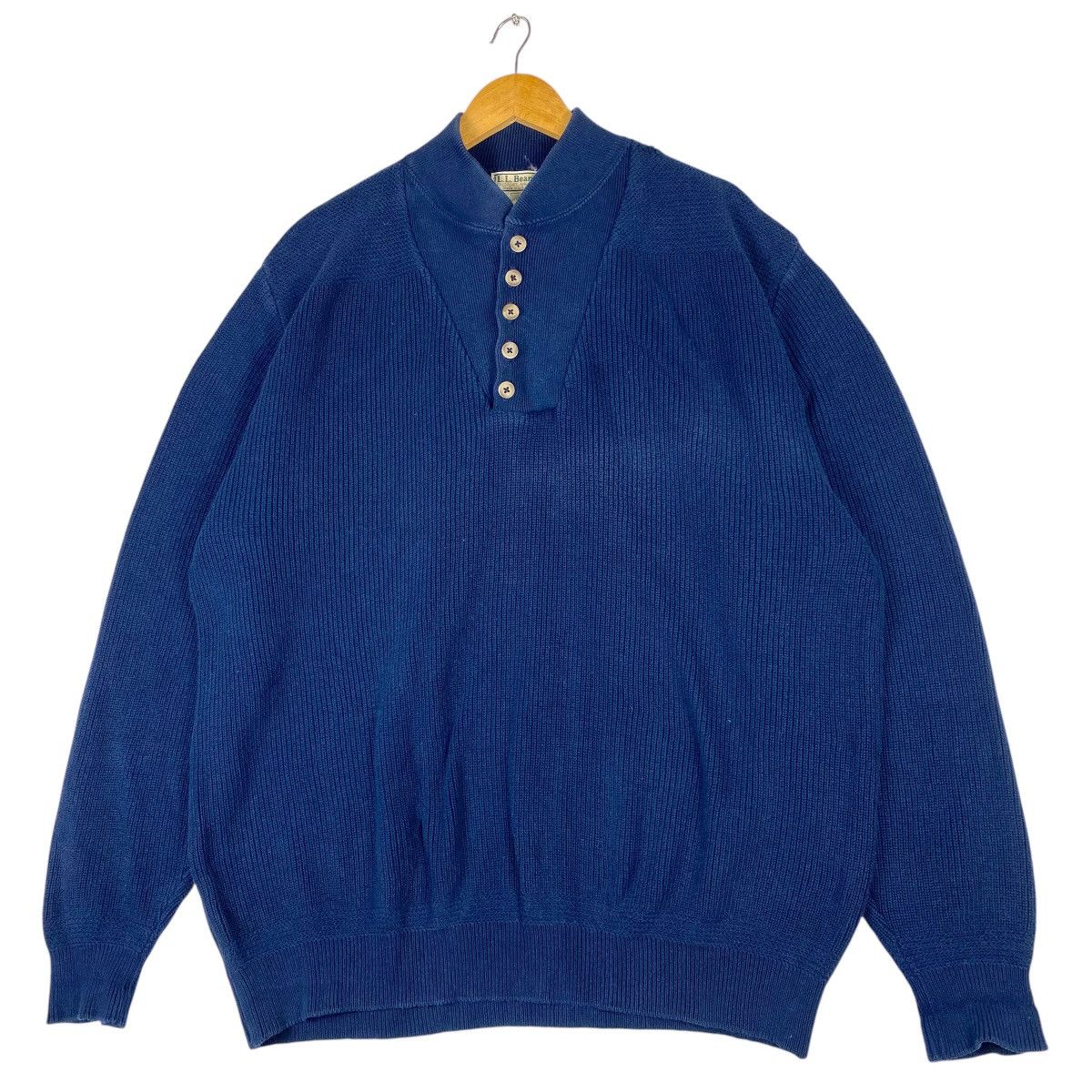 L.L. Bean × Vintage 💥 VTG LL BEAN BAGGY SUNFADED SWEATSHIRT Size US XXL / EU 58 / 5 - 2 Thumbnail