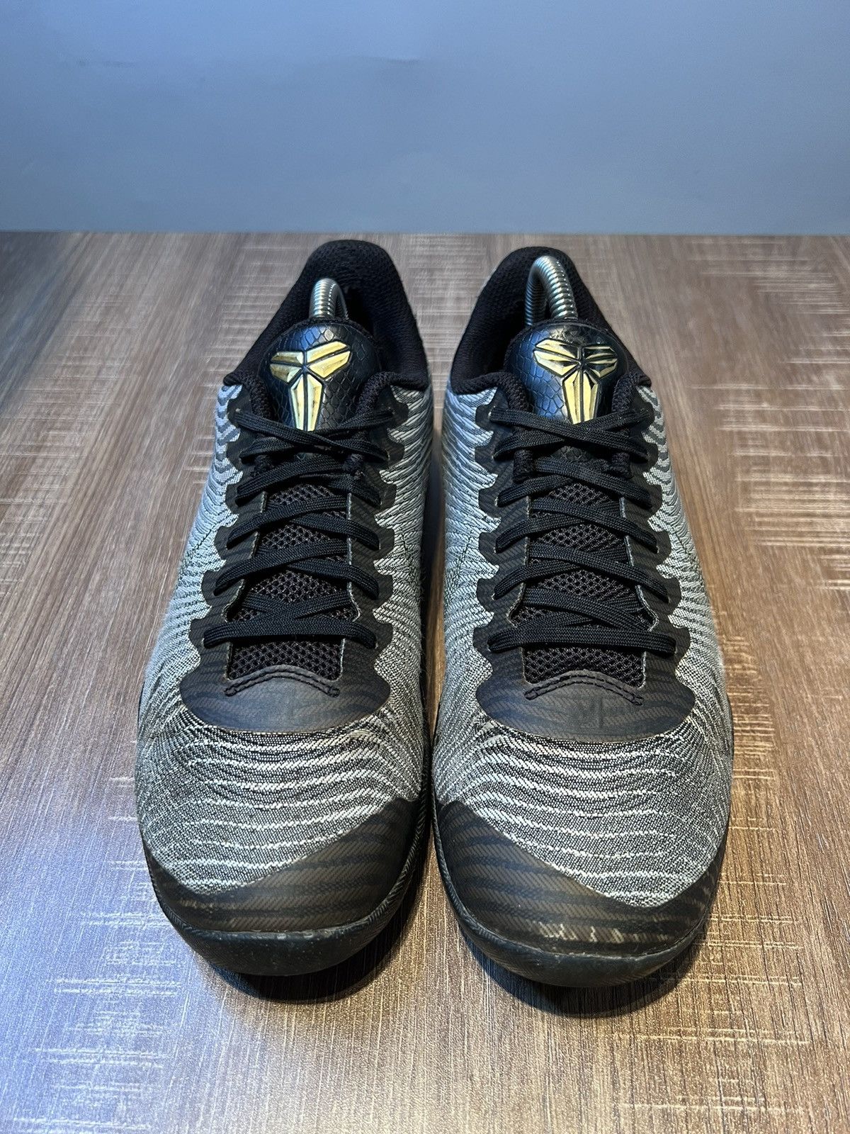 Nike Nike Kobe Bryant II 2 Mens Size 8 Grey Black White Gold Size US 8 / EU 41 - 5 Thumbnail