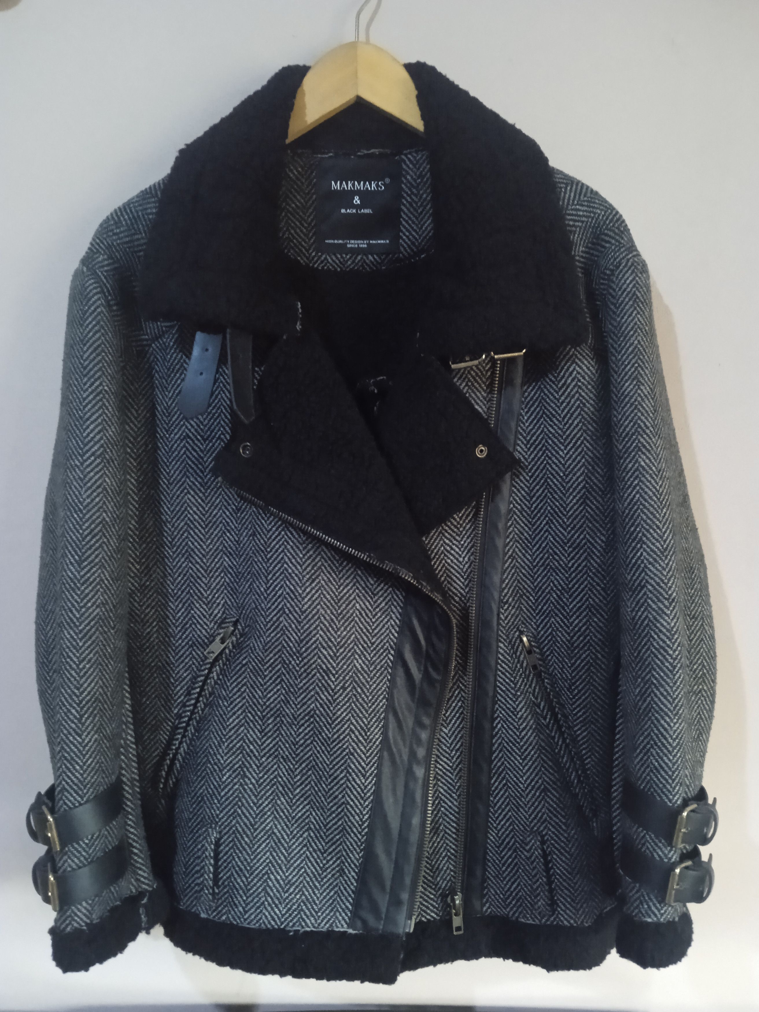 Other Aviator Shearling Jacket Size US M / EU 48-50 / 2 - 2 Thumbnail