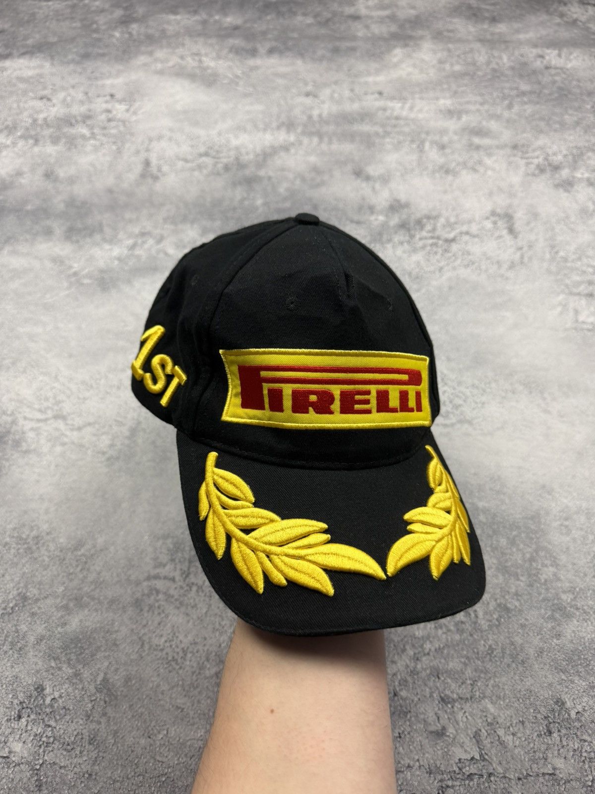 Pirelli Vintage Pirelli 1st Big Logo Cap Formula 1 Racing F1 Hat Y2K Size ONE SIZE - 1 Thumbnail