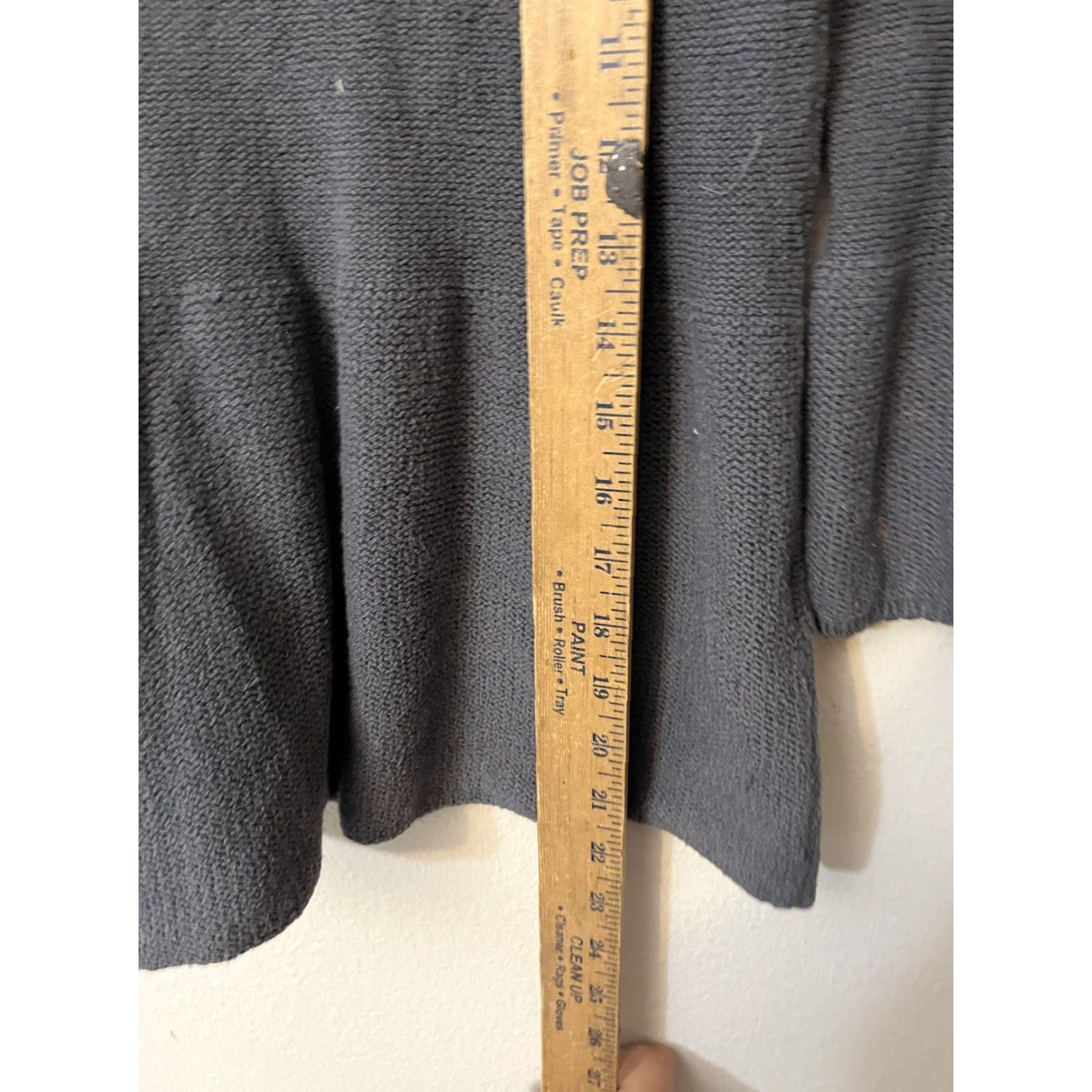 Bcbgmaxazria VINTAGE BCBGMAXAZRIA Gray Knit Cardigan Women XS 3/4 Sleeve Button Sweater Size XS / US 0-2 / IT 36-38 - 4 Thumbnail