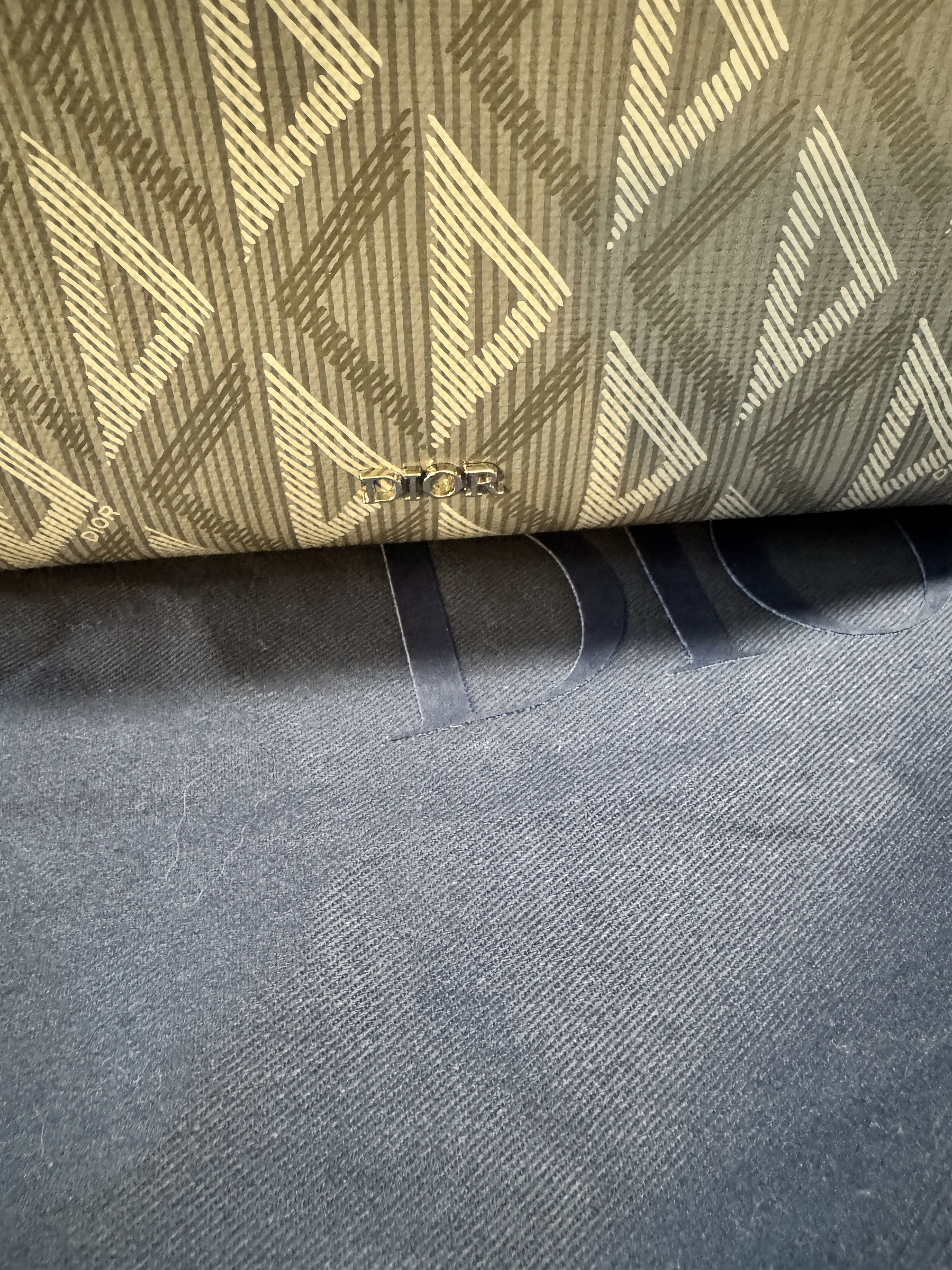 Dior Lingot pouch saddle diamond canvas Size ONE SIZE - 11 Thumbnail