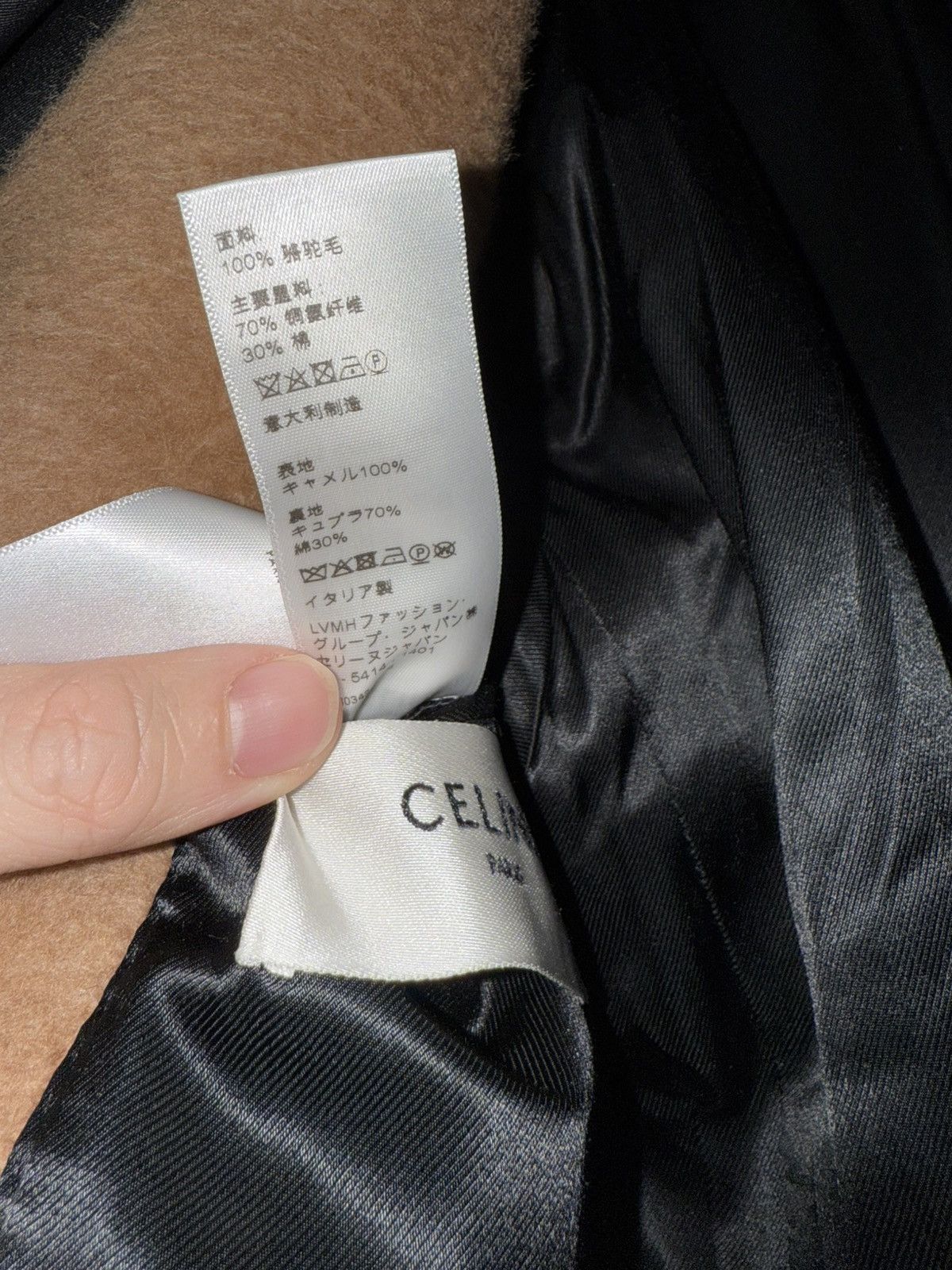 Celine Celine Camel hair coat Size US M / EU 48-50 / 2 - 7 Thumbnail