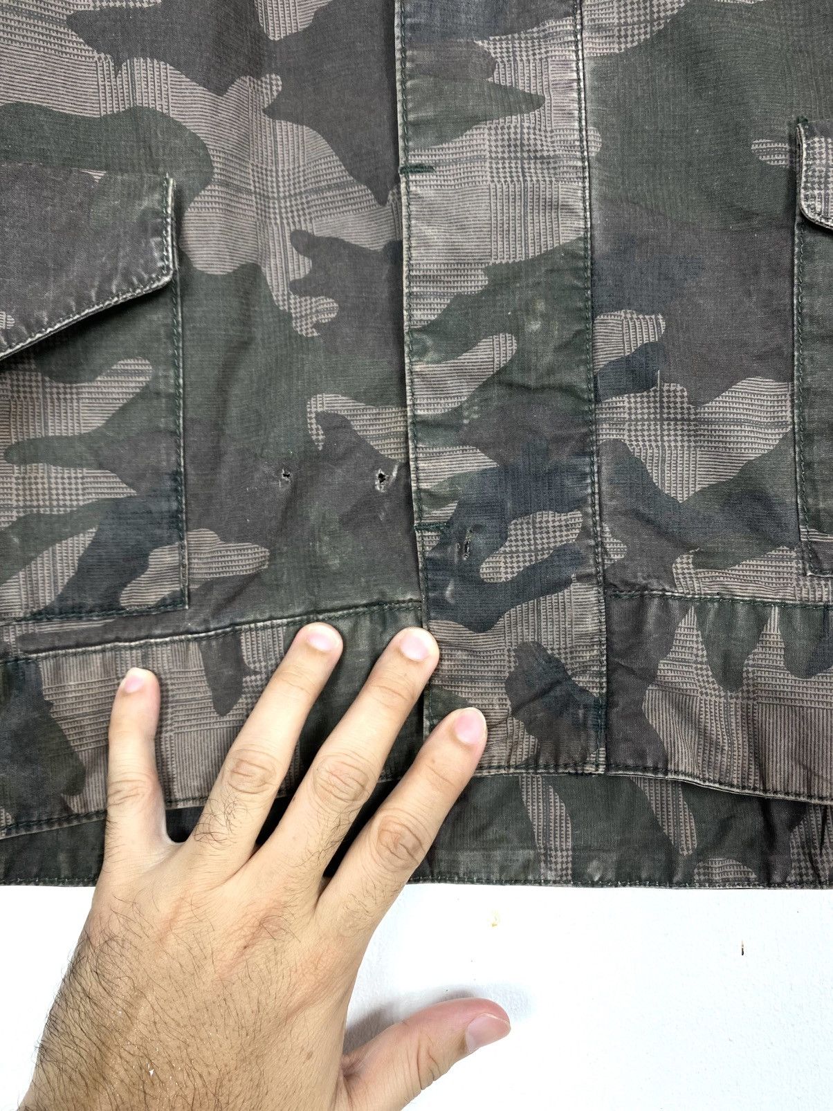 PPFM Rare‼️ Ppfm Military Camouflage Jacket Size US S / EU 44-46 / 1 - 11 Thumbnail