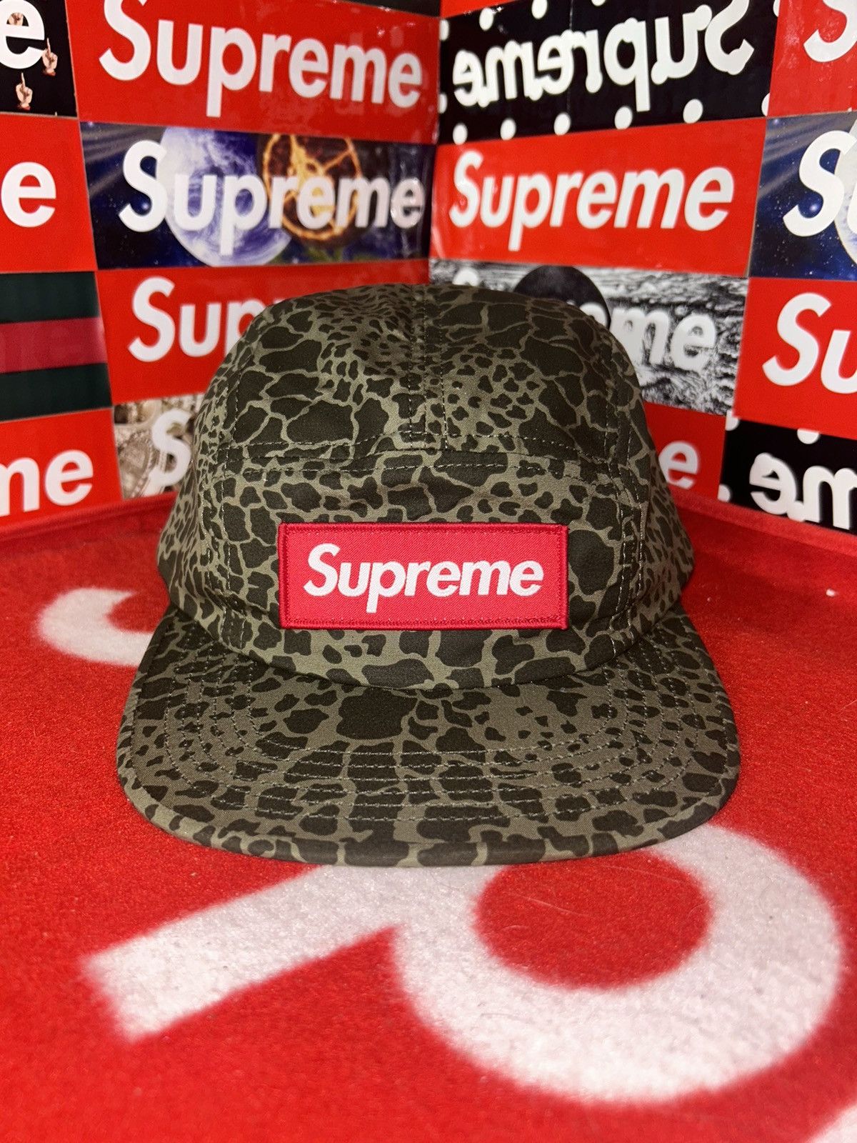 Supreme Supreme Giraffe 5 Panel Camp Cap SS12 RARE HAT Size ONE SIZE - 1 Thumbnail