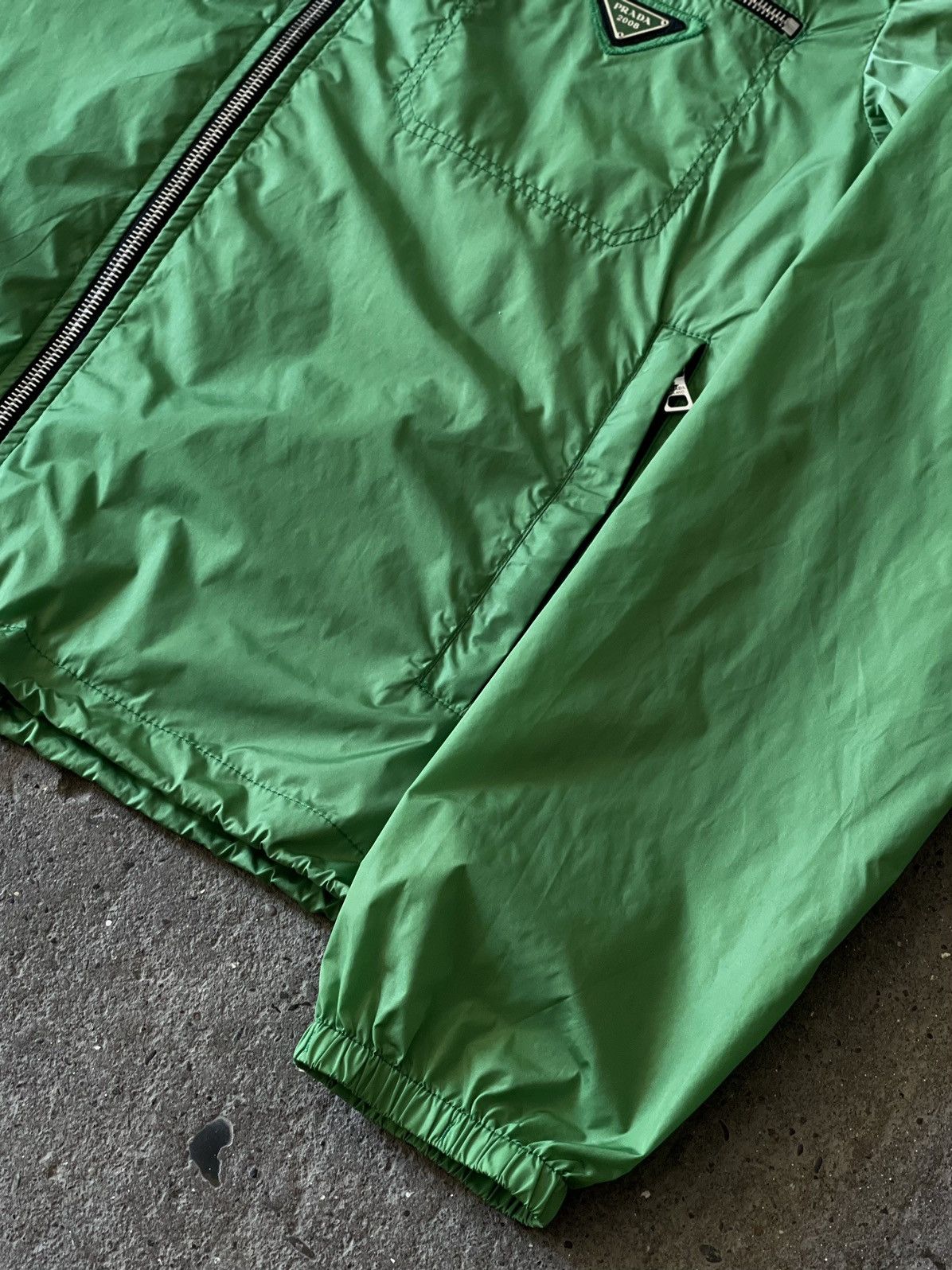 Prada Prada - AW2008 - Green Dopamine - Nylon Jacket Size US M / EU 48-50 / 2 - 5 Thumbnail