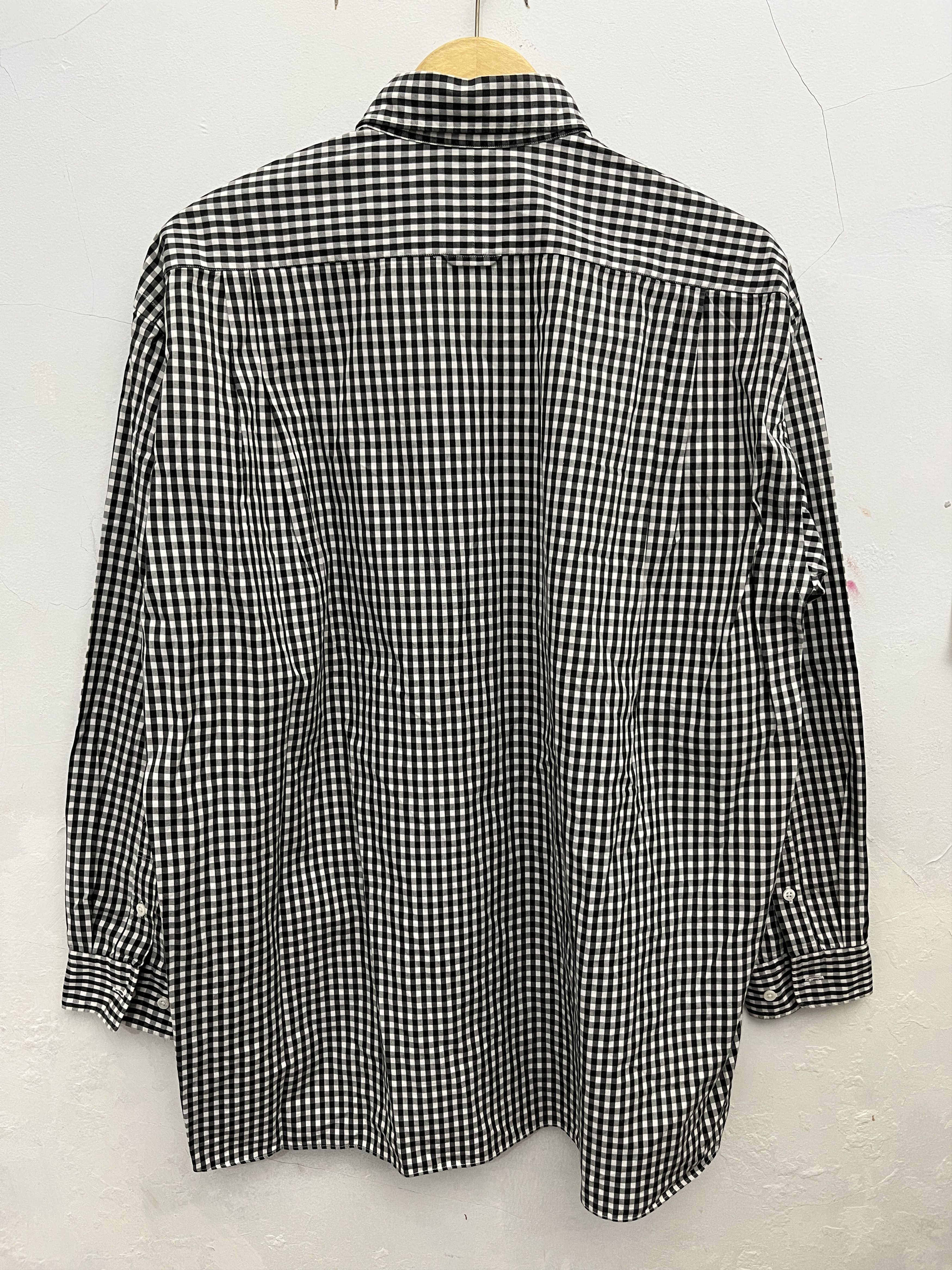 PPFM Vintage PPFM Checkered Shirt Black & White – L Size US L / EU 52-54 / 3 - 3 Thumbnail