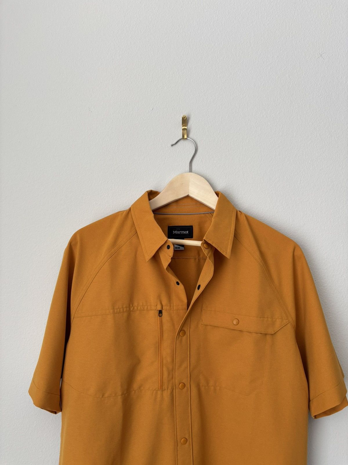 Marmot Marmot Yellow Casual Button Down Shirt Short Sleeve Size US M / EU 48-50 / 2 - 7 Thumbnail