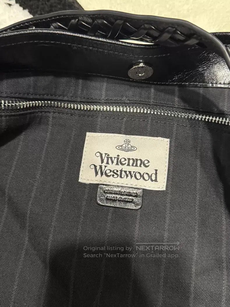 Vivienne Westwood Vivienne Westwood size os Black Suede Tote Bag Size ONE SIZE - 5 Thumbnail