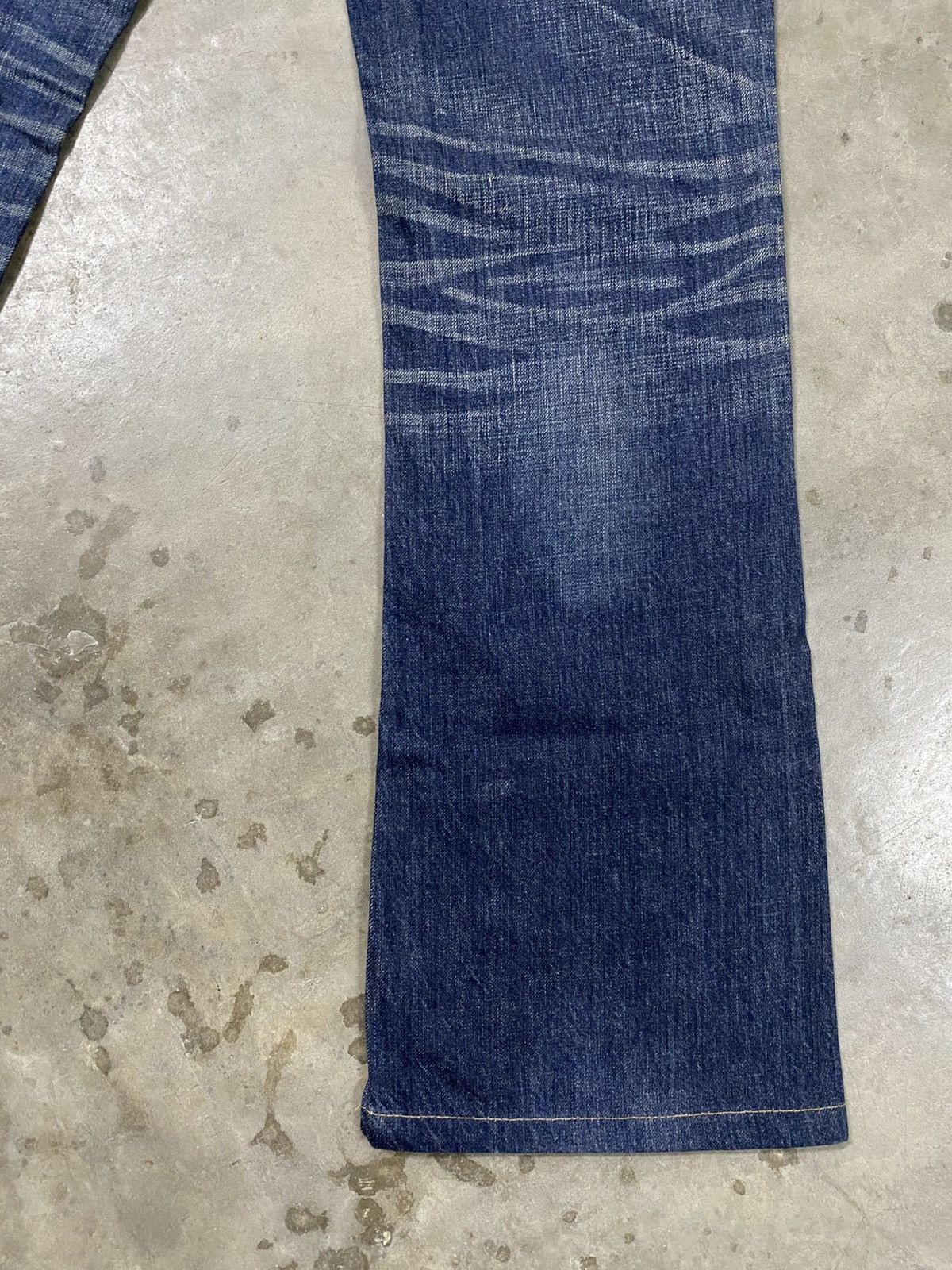 Tornado Mart Flare Jeans Edwin Mud Rusty Low Rise Boot Cut @300 Size US 28 / EU 44 - 5 Thumbnail