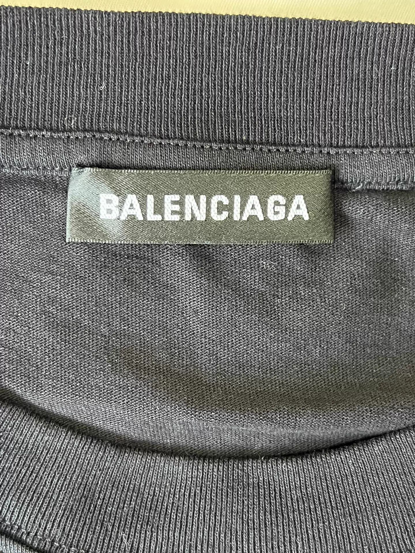 Balenciaga Balenciaga Speed Hunters T-Shirt XS Black Green Figure Print Size US XS / EU 42 / 0 - 6 Thumbnail