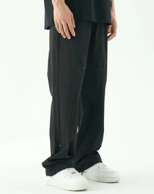 Japanese Brand Men's straight casual American street loose cuff trousers Size US 32 / EU 48 - 3 Thumbnail