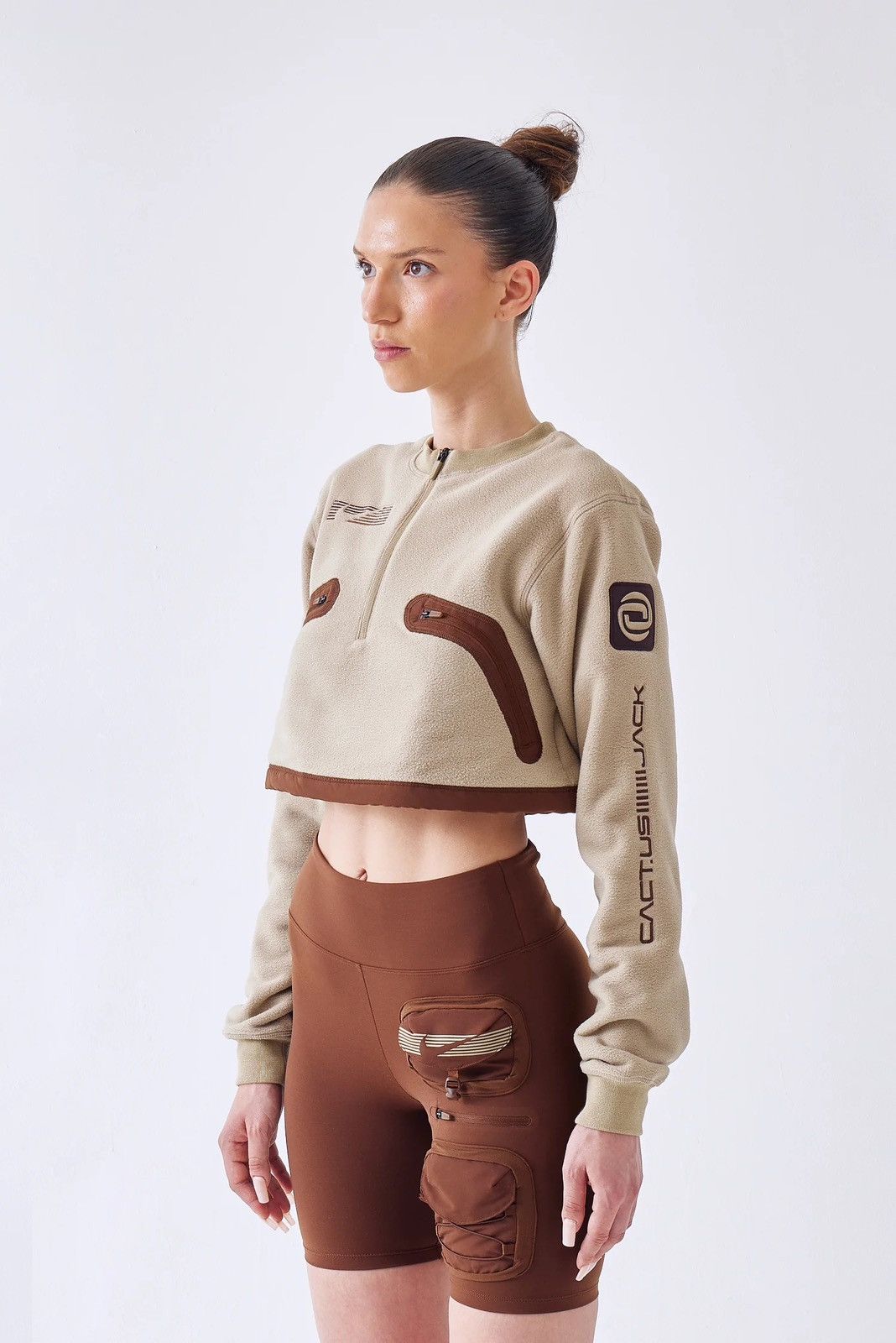 Nike × Travis Scott Nike x Travis Scott NRG Cactus Corp Pullover Cropped Top Size XL / US 12-14 / IT 48-50 - 2 Thumbnail