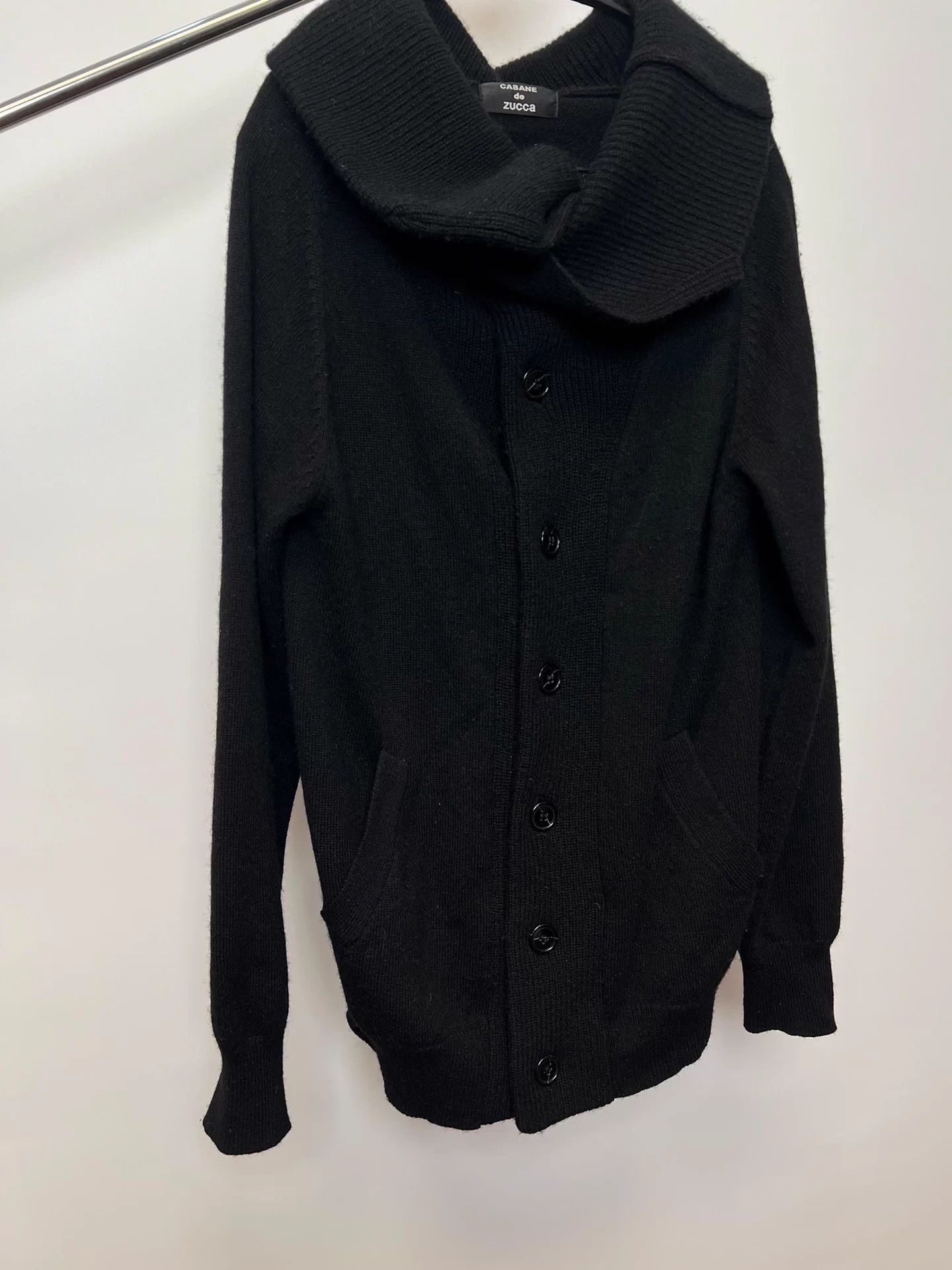 CABANE de ZUCCa Cabane de Zucca Vintage Stand Collar Wool Cardigan S Size S / US 4 / IT 40 - 5 Thumbnail