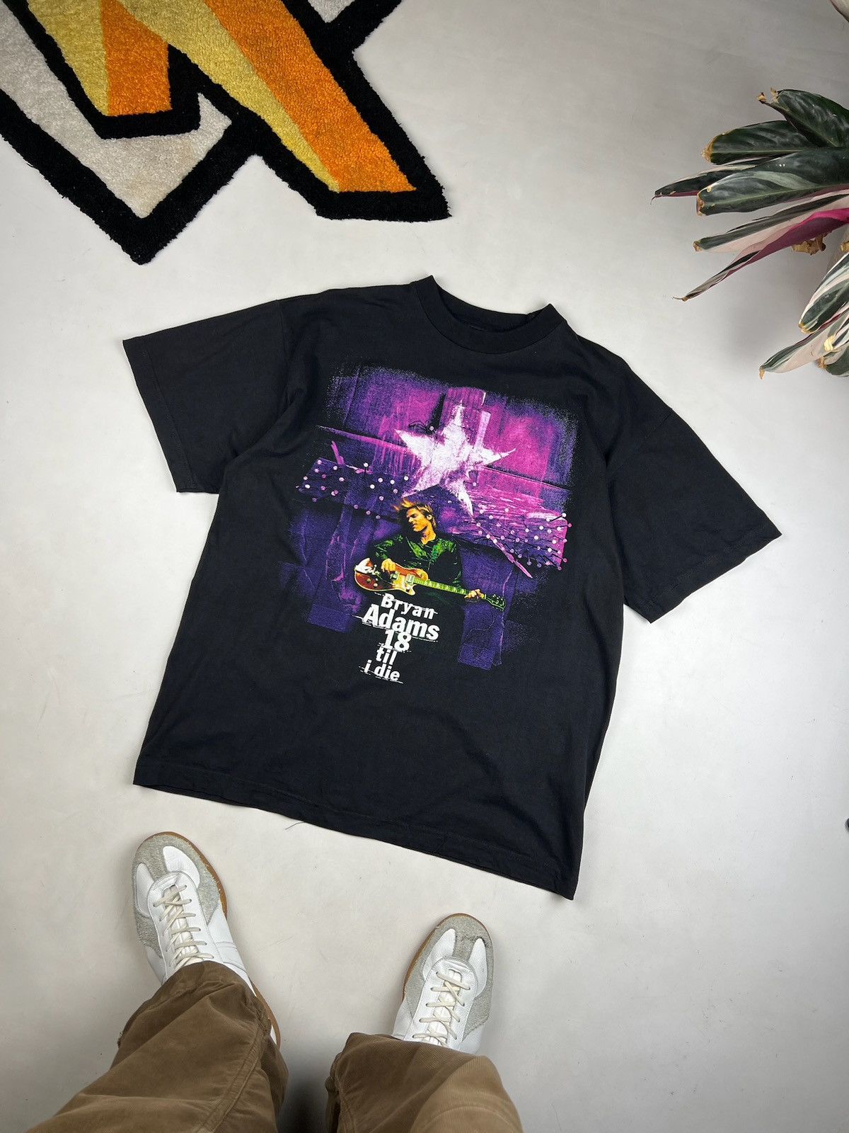 Band Tees × Vintage Vintage Bryan Adams T-shirt 1997 Size US XL / EU 56 / 4 - 1 Thumbnail