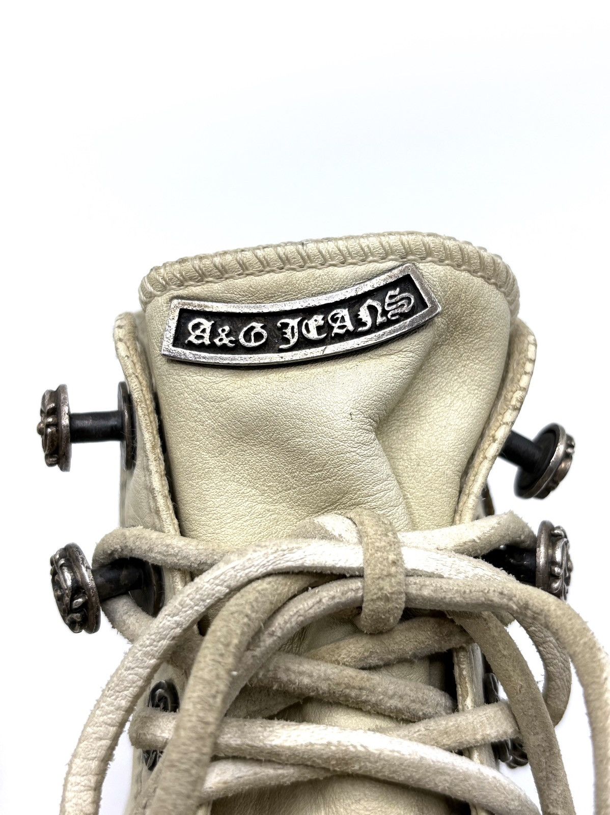 A&G Rock A&G .925 Silver Converse All Star Cross Patch Sneakers Size US 8 / EU 41 - 14 Thumbnail