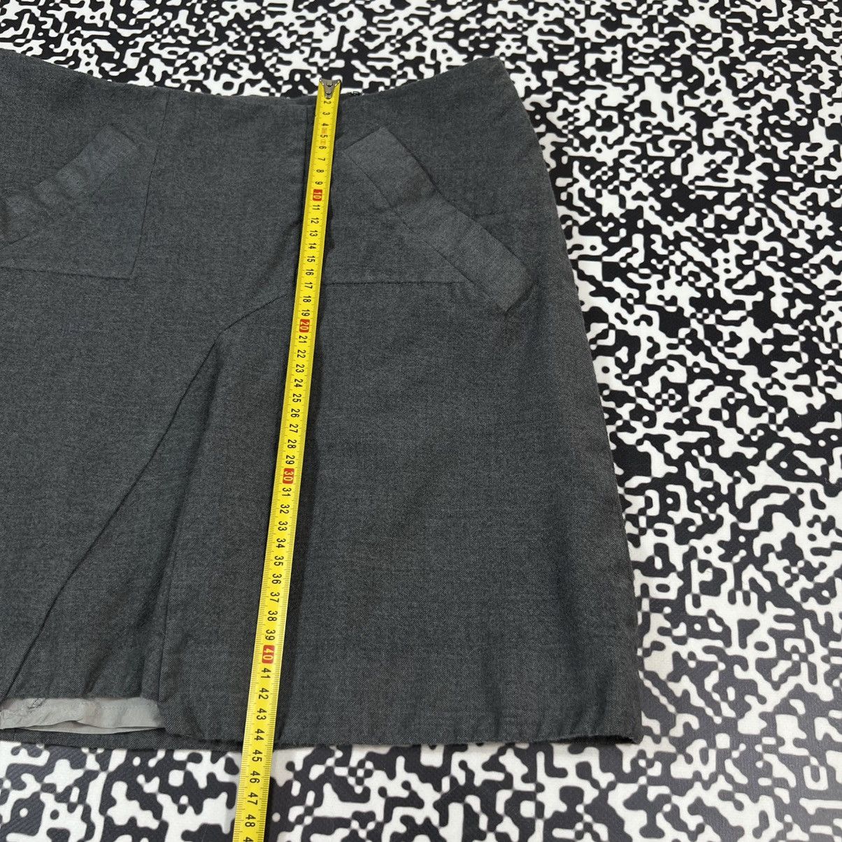 Chloe Chloe Wool Silk Flared Mini Skirt Luxury Casual Y2K Style Size 28" / US 6 / IT 42 - 18 Thumbnail