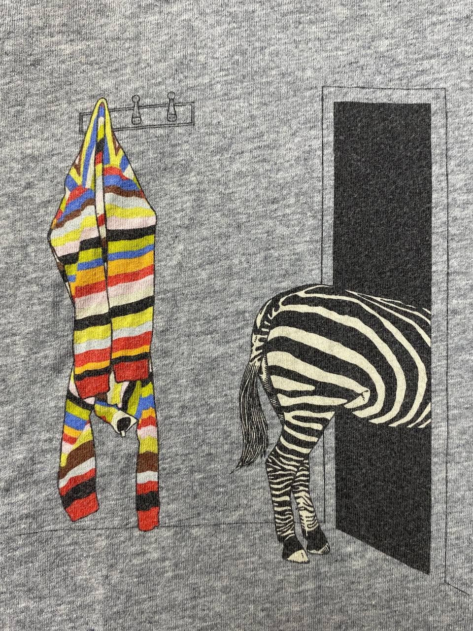 Designer × Paul Smith Paul Smith "Undressed Zebra" Printed Graphic Tee Size US L / EU 52-54 / 3 - 7 Thumbnail