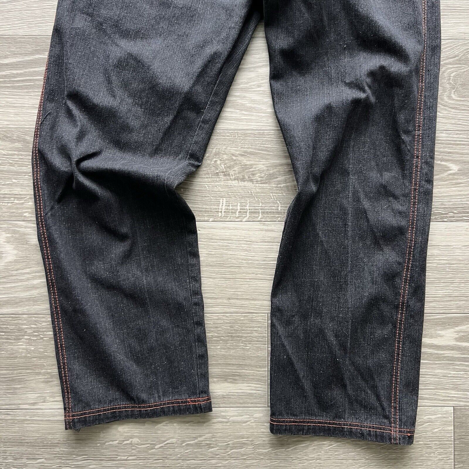 Other Baggy Jeans Mens 36 Y2K Embroidered Grunge Skater Halloween Size US 36 / EU 52 - 6 Thumbnail