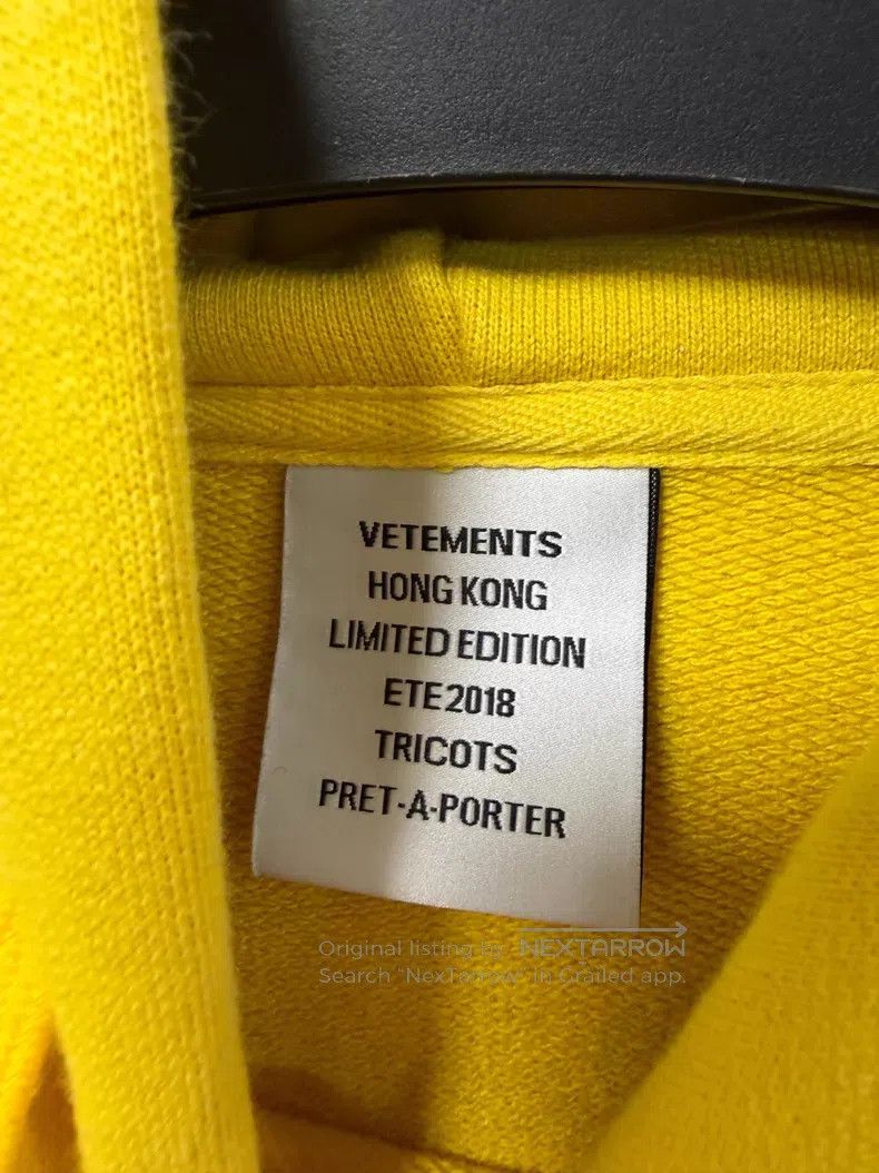 Vetements VETEMENTS sweatshirt Size US L / EU 52-54 / 3 - 4 Thumbnail