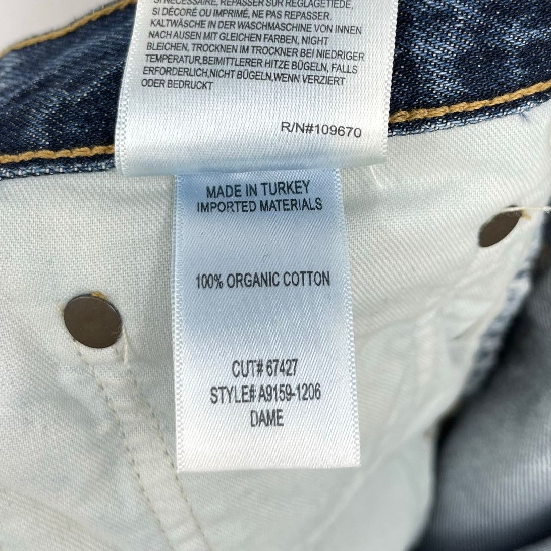 Agolde AGOLDE | Dame Wide Leg Cuffed Jeans in Control 25 Size 25" / US 0 / IT 36 - 13 Thumbnail