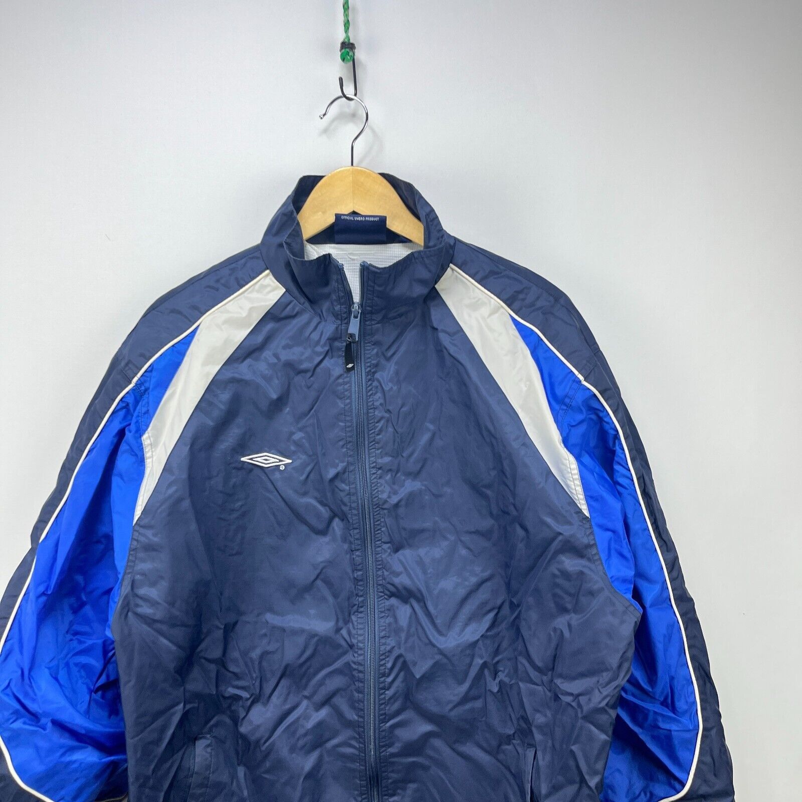 Umbro × Vintage Vintage Umbro Windbreaker Jacket Large Tracksuit Soccer Size US L / EU 52-54 / 3 - 2 Thumbnail
