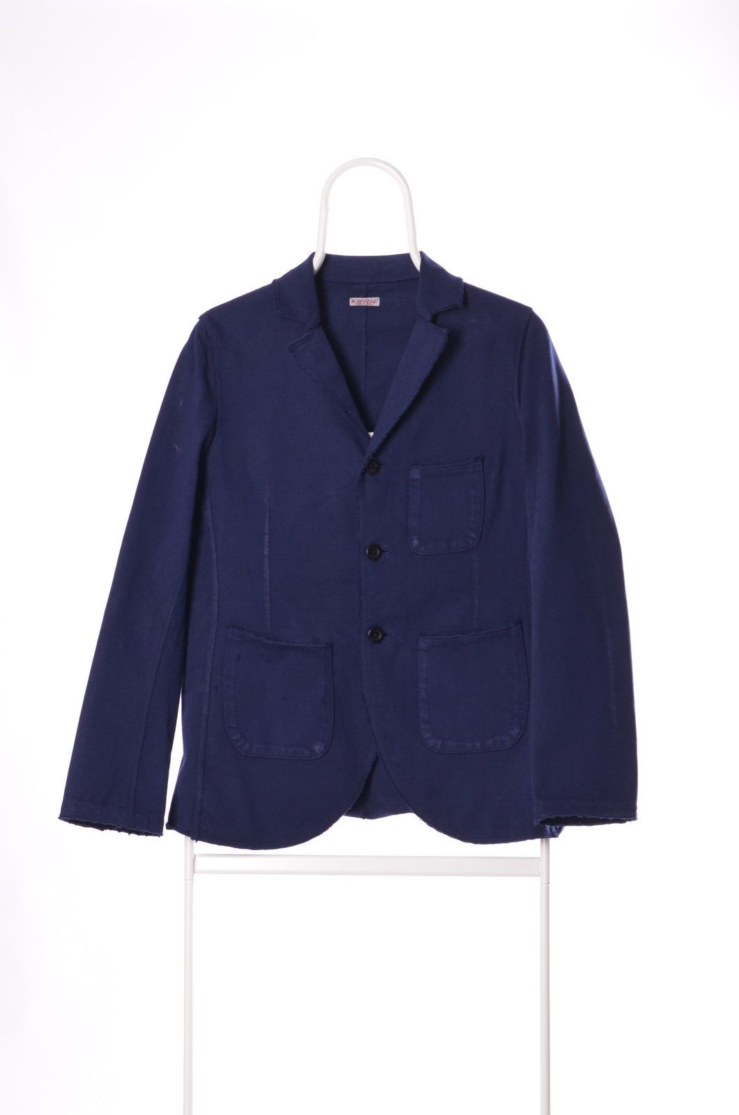 Kapital KAPITAL Mens Dark Blue Cotton Blazer Jacket Made in Japan Size US M / EU 48-50 / 2 - 1 Thumbnail