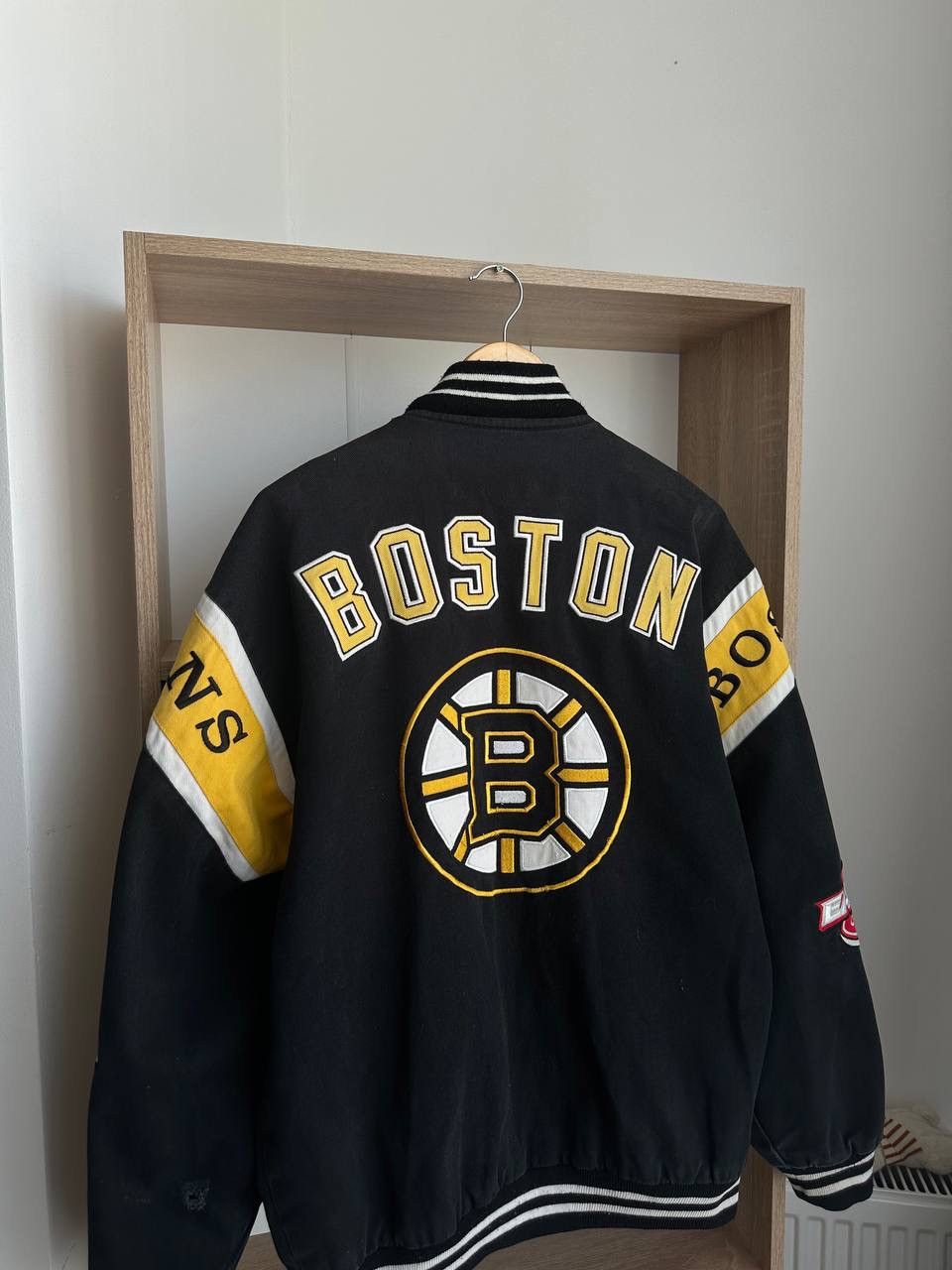 NHL × Vintage Vintage Hockey Delong NHL Boston Bruins Bomber Jacket Size US M / EU 48-50 / 2 - 11 Thumbnail