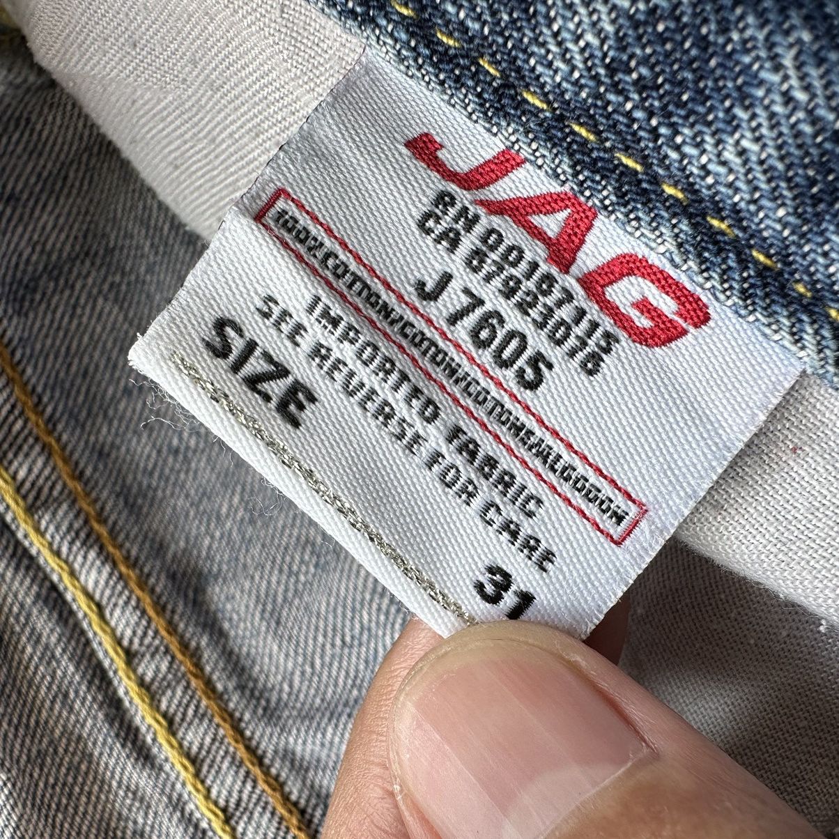 Japanese Brand Vintage Jag Distressed Faded Denim Jean Pant W29 Size US 29 - 8 Thumbnail