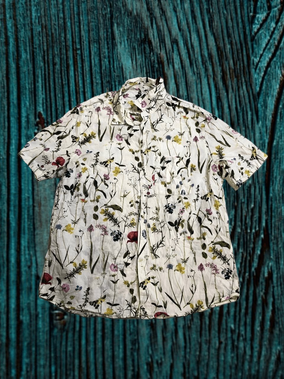 H&M streetwear H&M shirt floral print Size US L / EU 52-54 / 3 - 1 Thumbnail