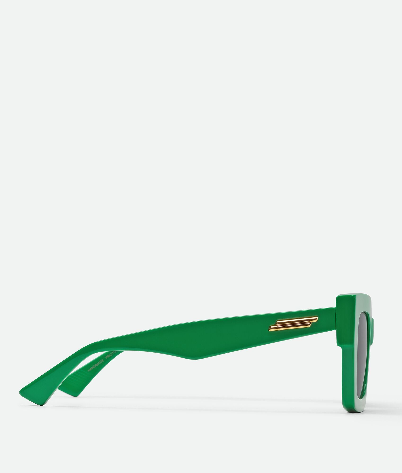 Bottega Veneta o1n1vont0525 Size: OS / Classic Square Sunglasses in Green Size ONE SIZE - 3 Thumbnail