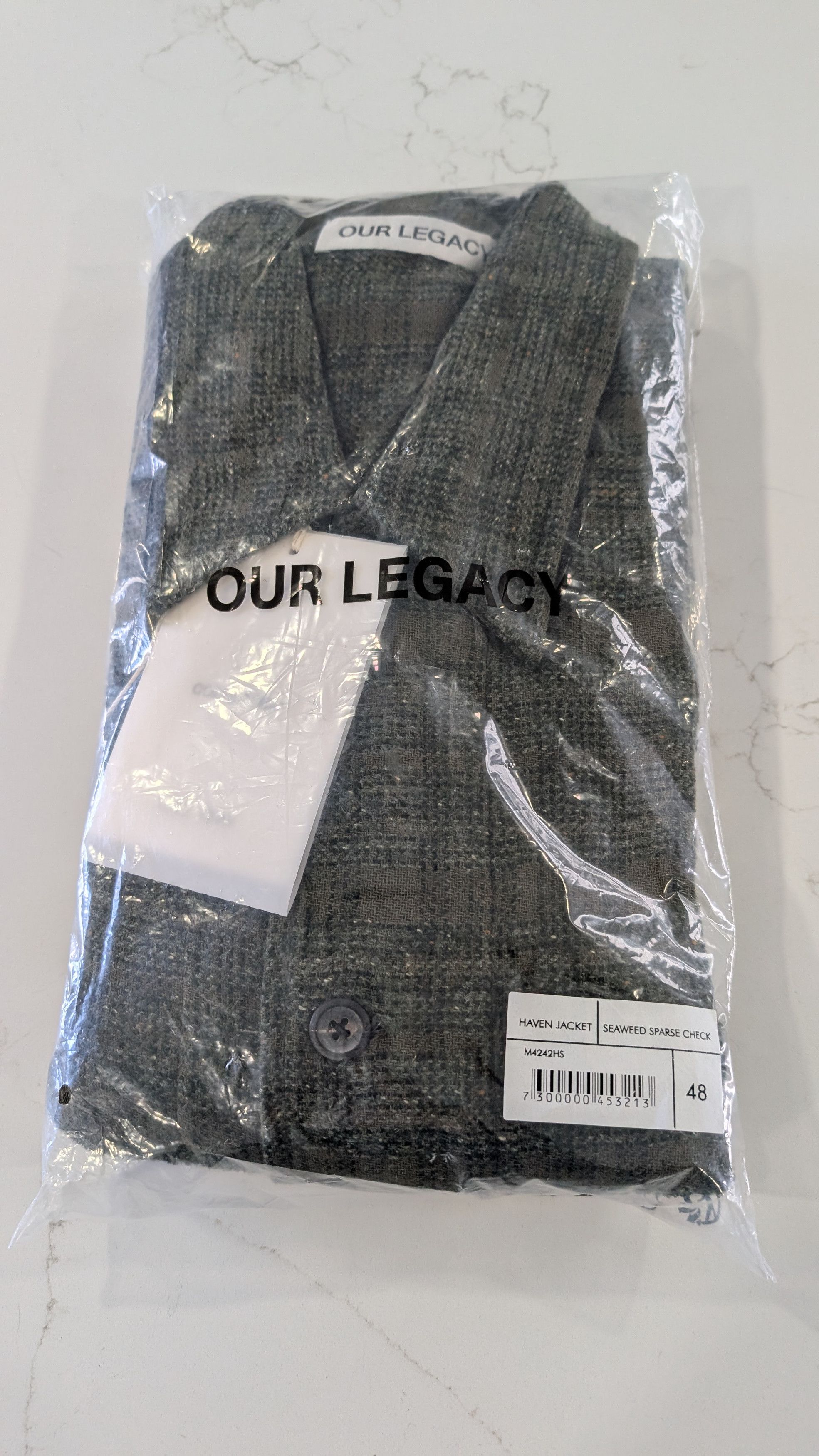 Our Legacy Our Legacy Haven Jacket Seaweed Sparse Check Size 48 M Size US M / EU 48-50 / 2 - 7 Thumbnail