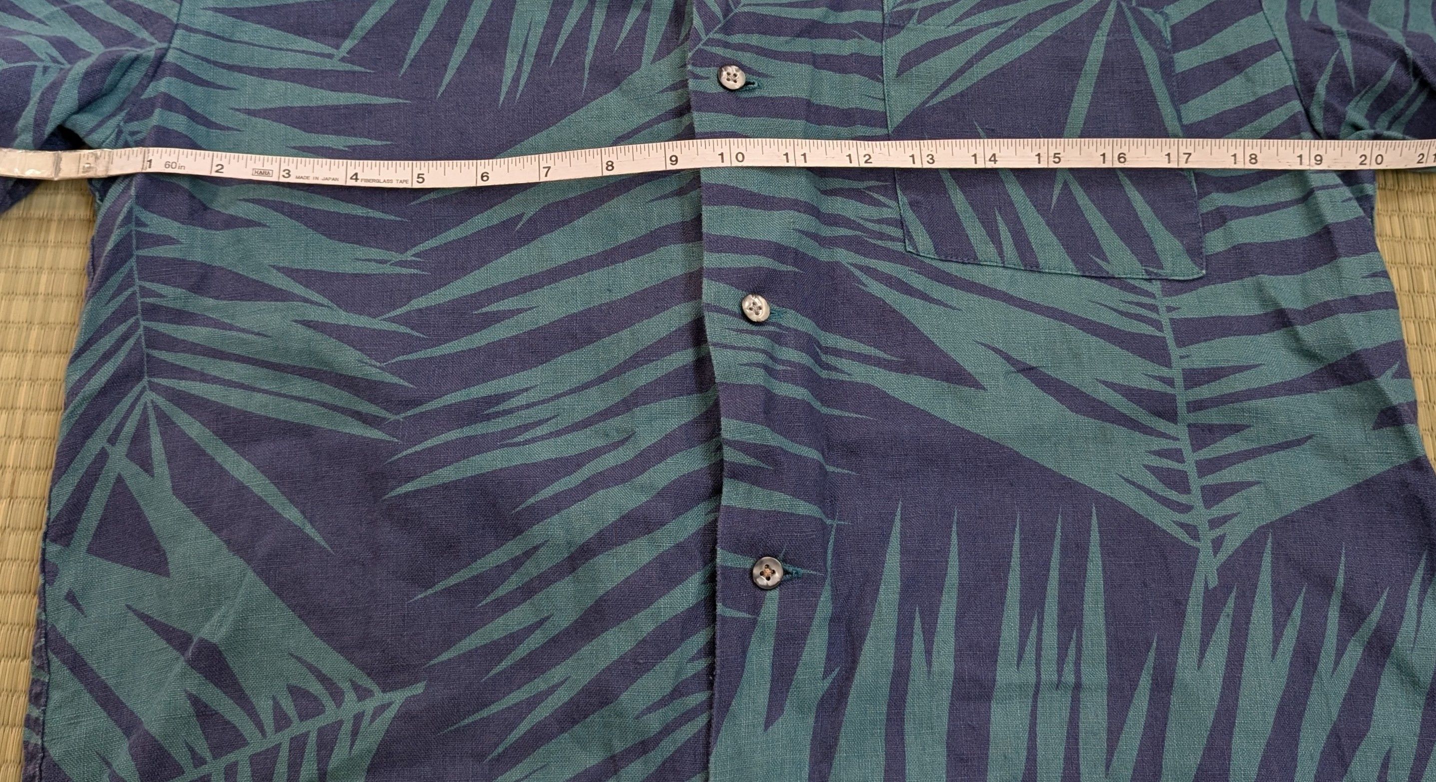 Double Rainbouu Double Rainbouu Palm Design 100% Linen Hawaiian Shirt Size US XS / EU 42 / 0 - 5 Thumbnail