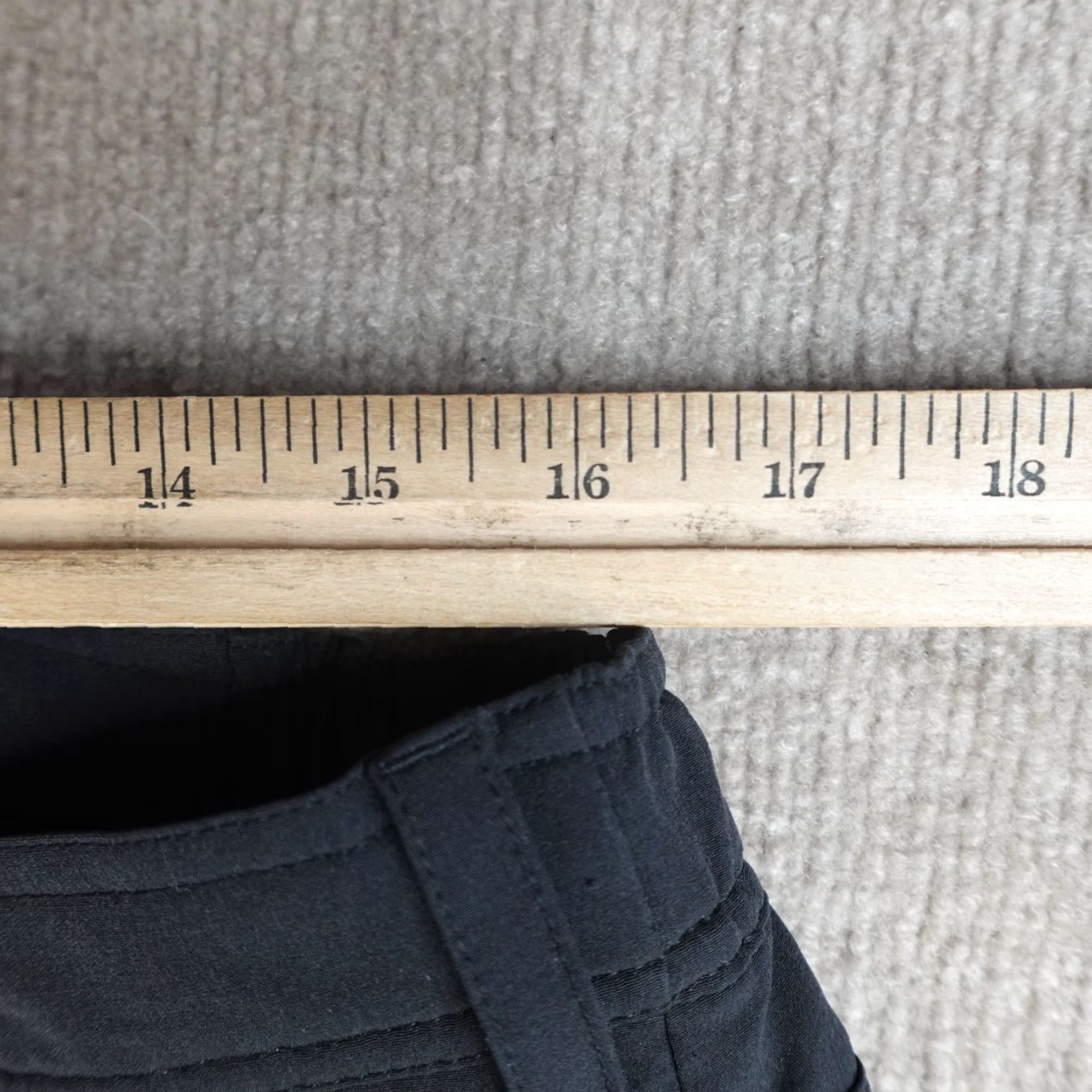 Vintage Mack Weldon Pants L Black Stretch Jogger Cuff Size US 33 - 7 Thumbnail