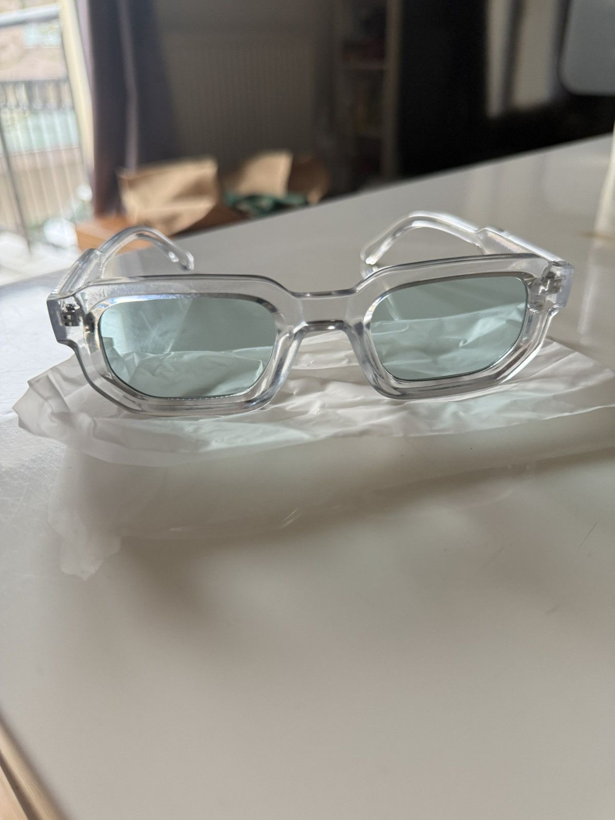 Zara Lunettes transparentes verres bleu Size ONE SIZE - 1 Thumbnail