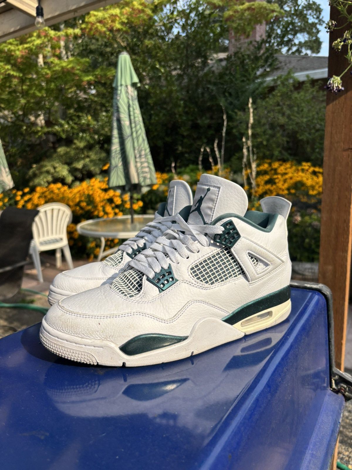 Nike Jordan 4 Oxidized Green Size US 11 / EU 44 - 2 Thumbnail