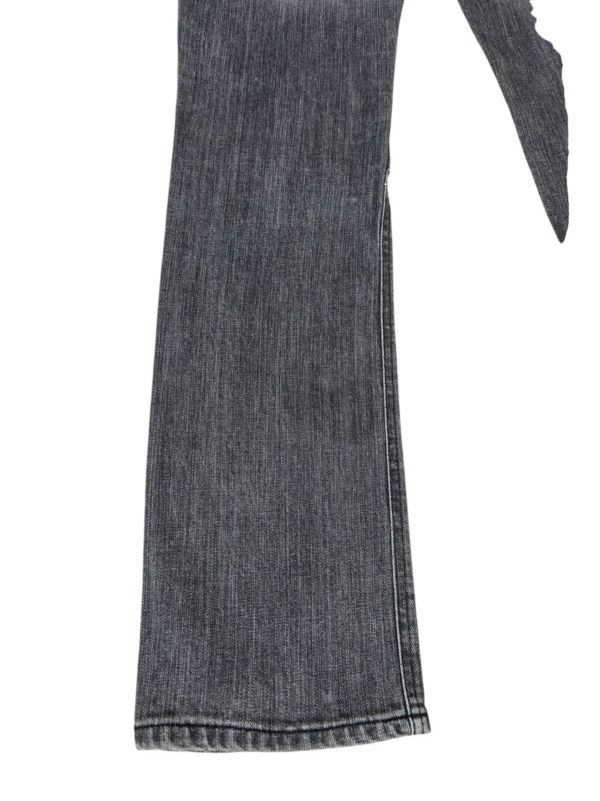 Beams Plus Beams X Vaporize Distressed Stretch Denim Flare Jeans Size US 32 / EU 48 - 15 Thumbnail