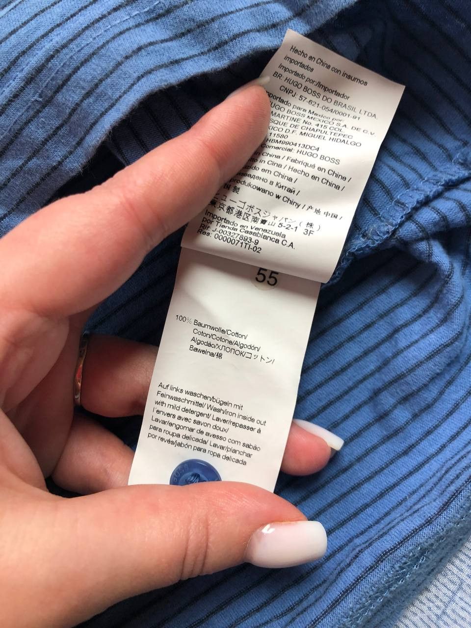 Hugo Boss × Vintage Hugo Boss T-shirt Polo Size US L / EU 52-54 / 3 - 10 Thumbnail