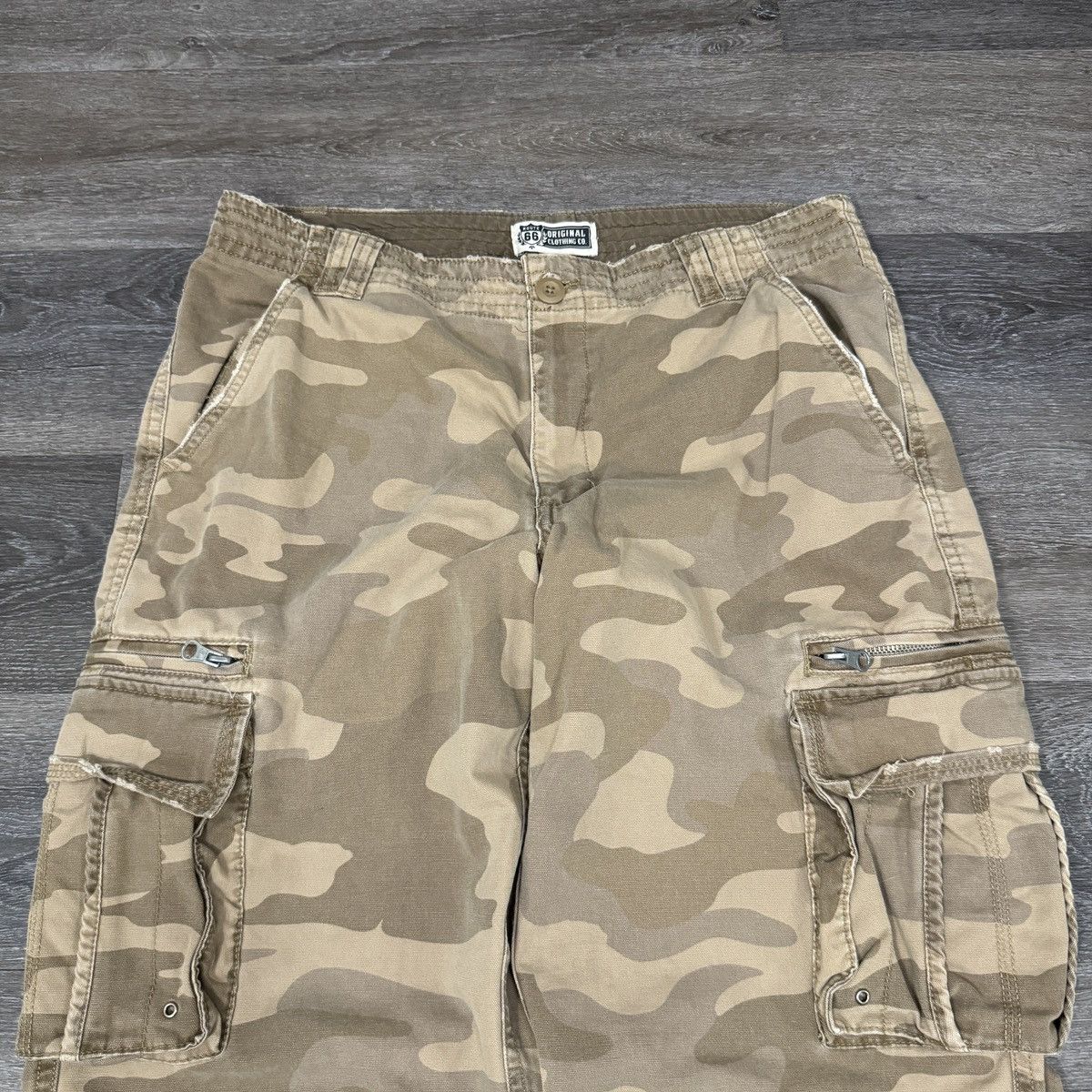 JNCO × Route 66 × Vintage Vintage y2k Route 66 baggy wide leg cargo skater pants Size US 34 / EU 50 - 3 Thumbnail