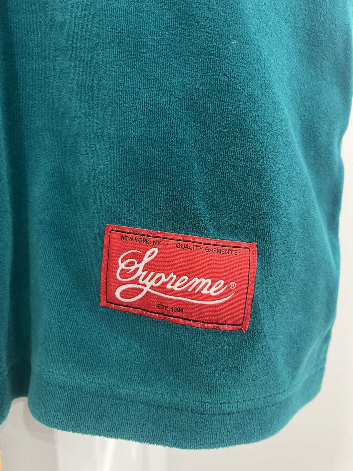 Supreme Supreme Velour baseball Jersey Size US M / EU 48-50 / 2 - 5 Thumbnail