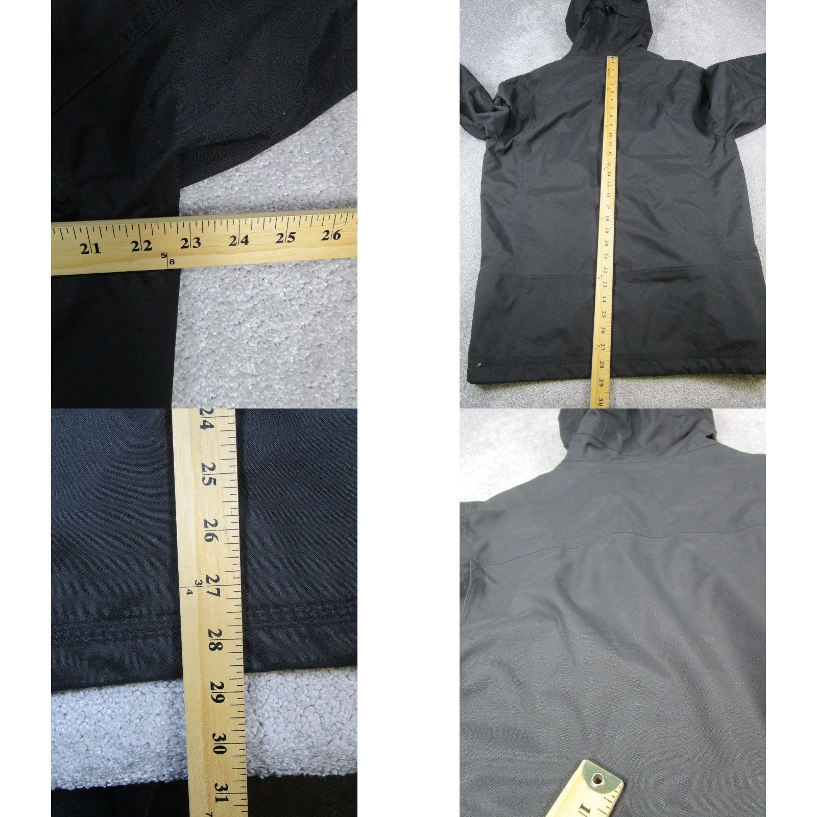 Timberland Timberland Jacket Womens Medium Black Hyvent Jacket Coat Nylon Lining Polyester Zip Casual Travel Workwear Basic Jacket Mens Womens Girls Size M / US 6-8 / IT 42-44 - 8 Thumbnail